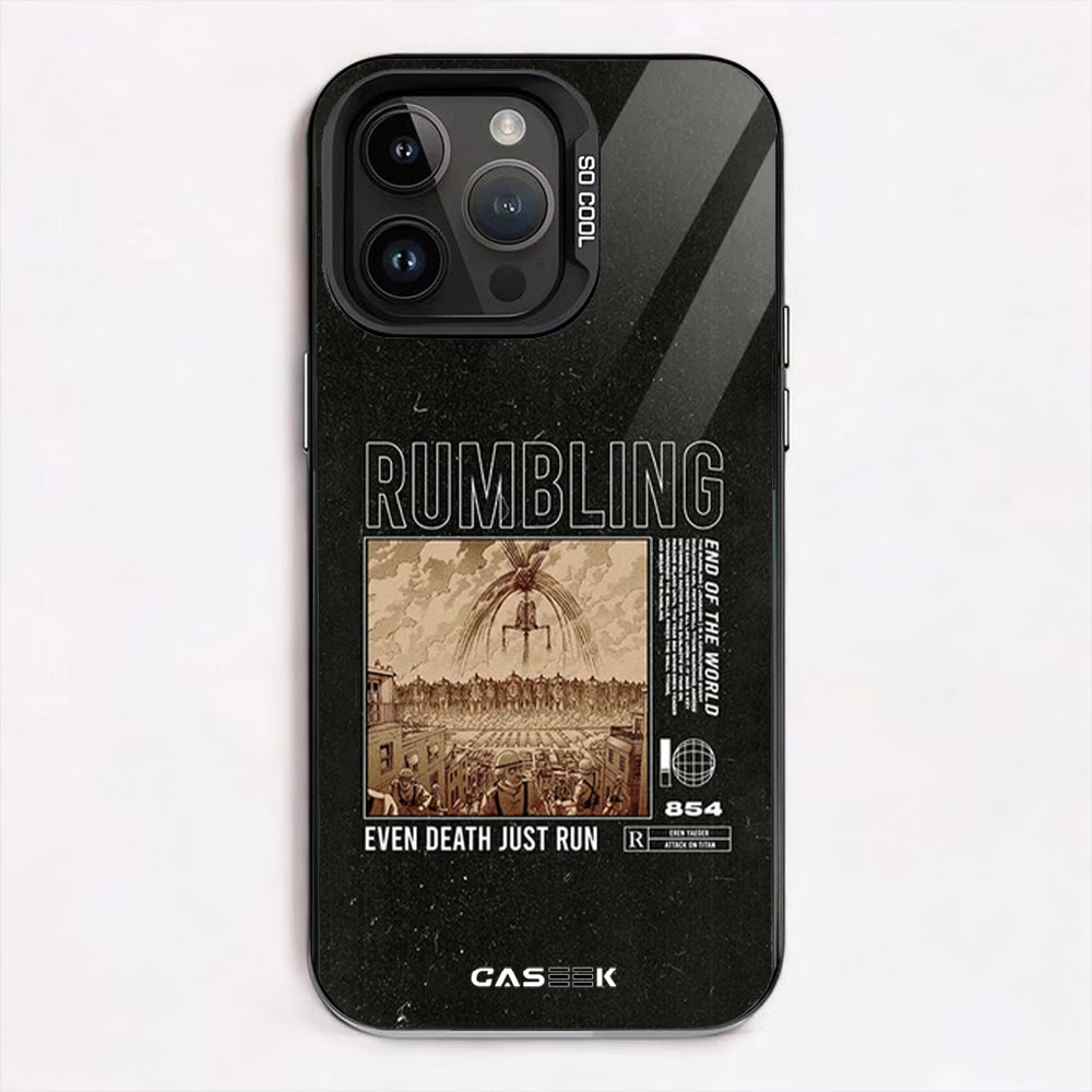 AOT Rumbling iPhone Case