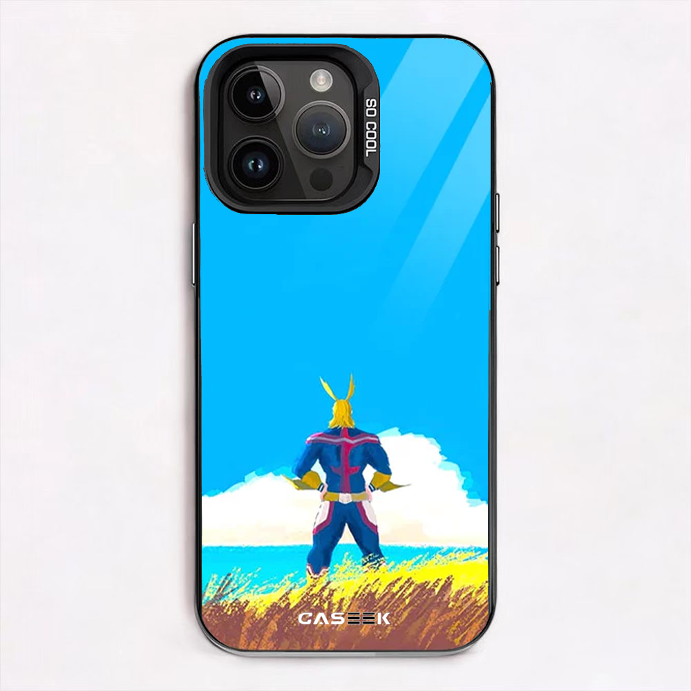 All Might Horizon iPhone Case