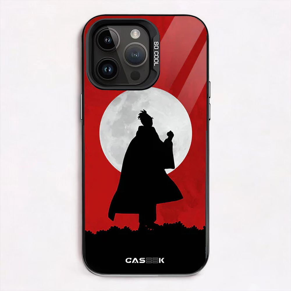 Atomic White Moon iPhone Case