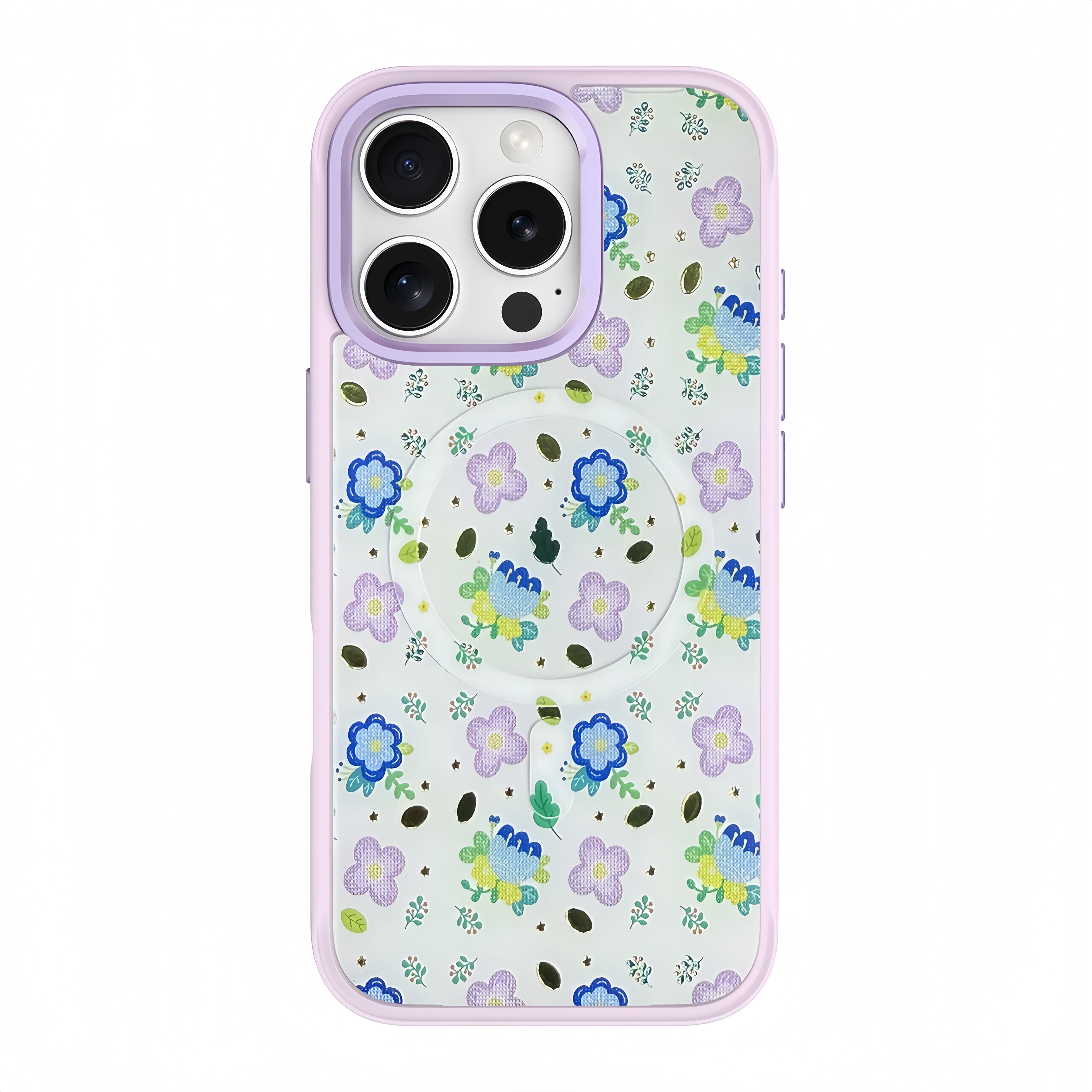 Colorful flowers iPhone Case