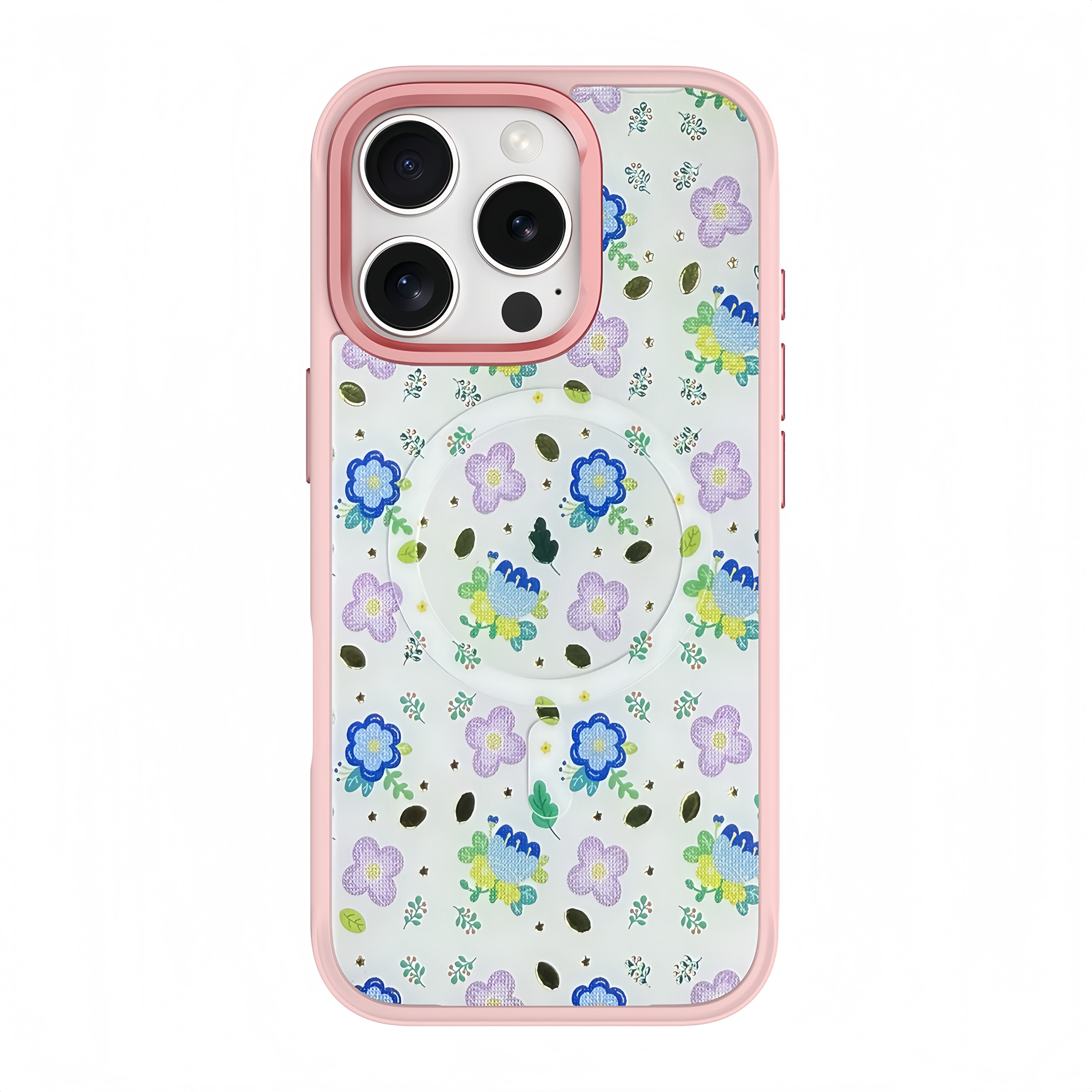 Colorful flowers iPhone Case