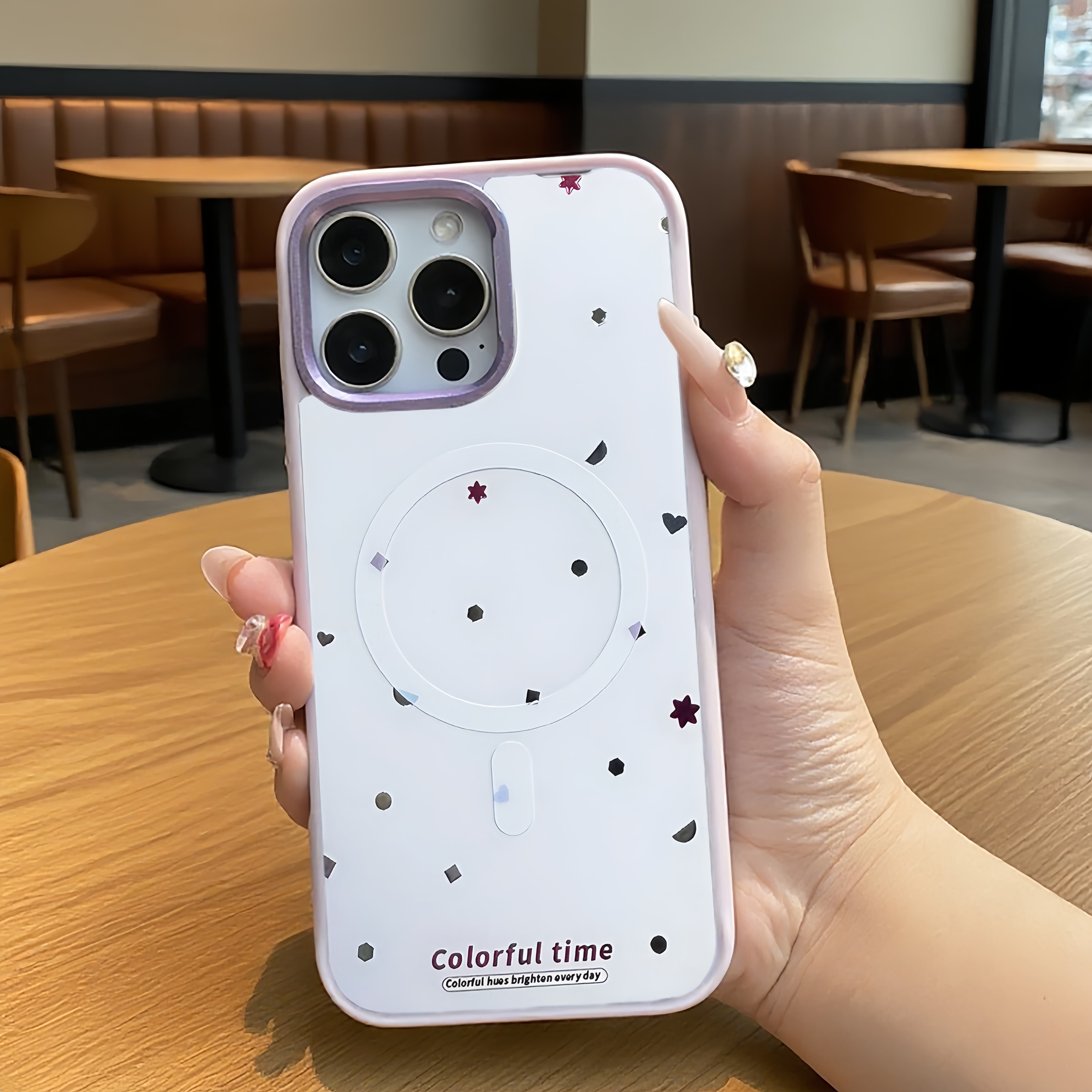 Colorful time iPhone Case