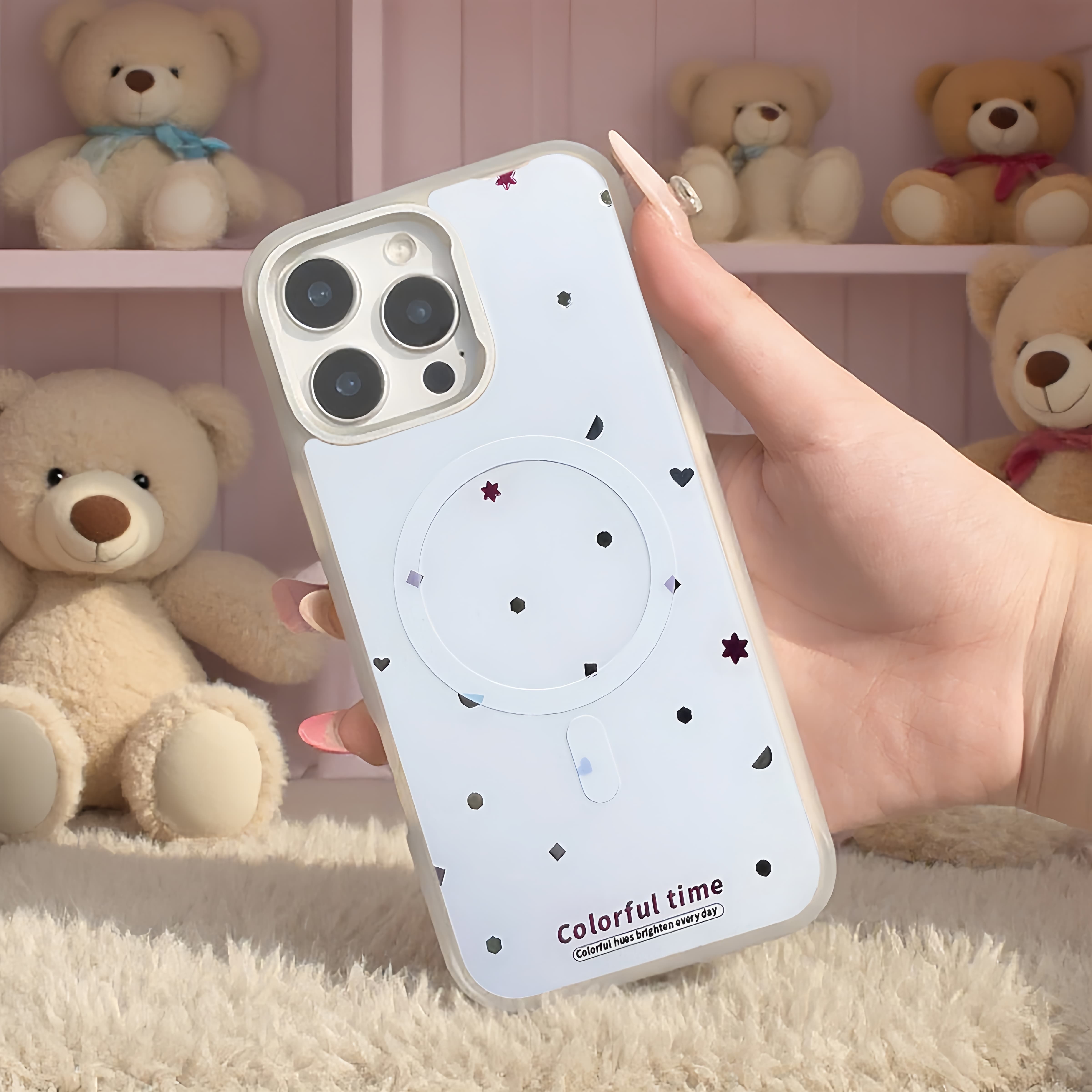 Colorful time iPhone Case