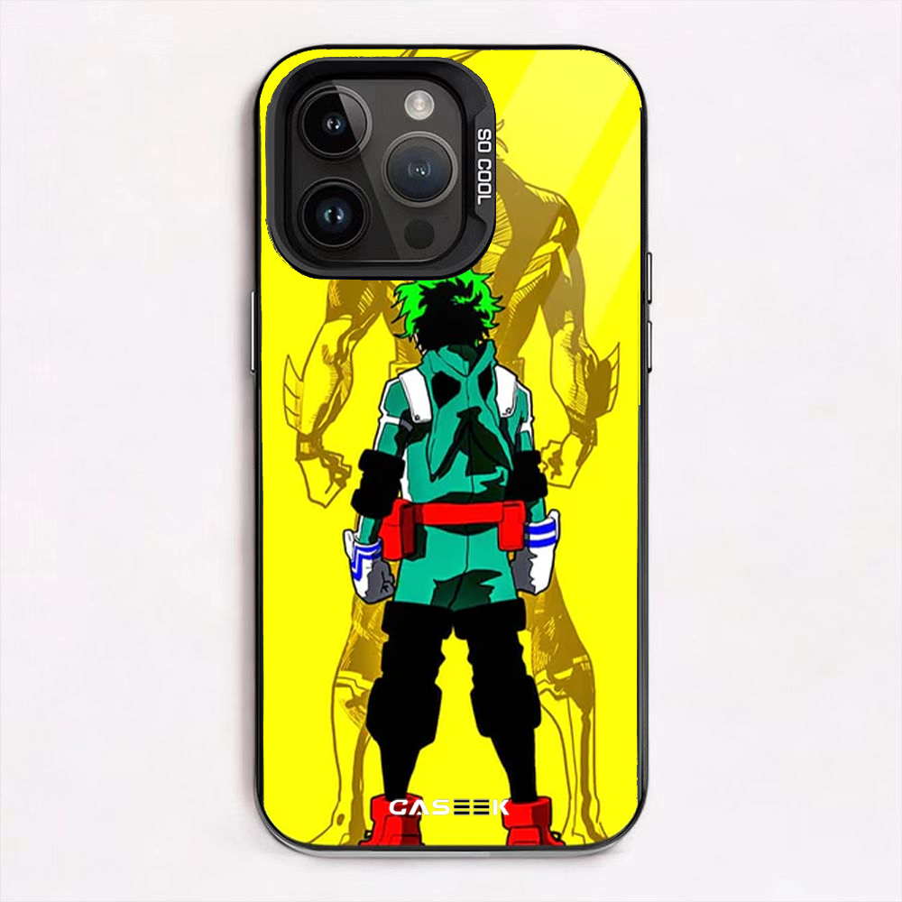 Deku & All Might iPhone Case