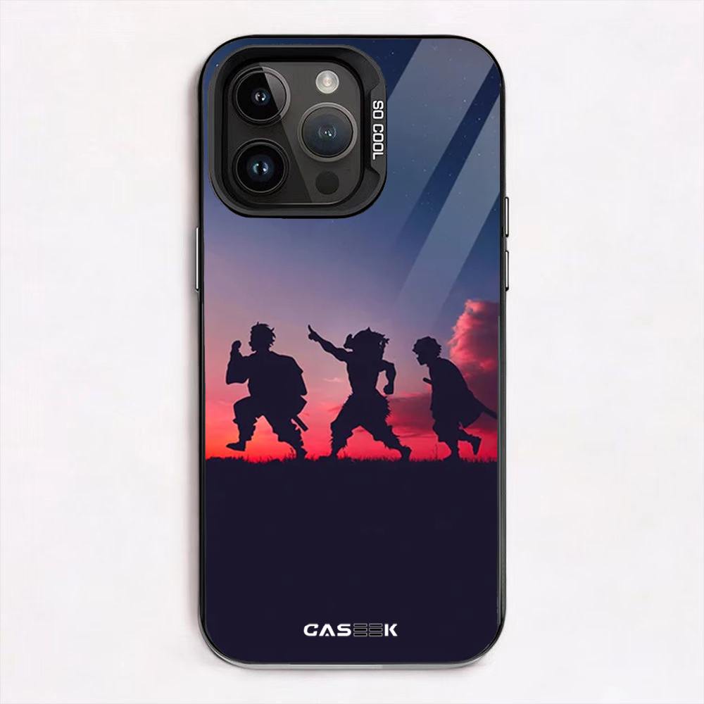 Demon Trio Aesthetic iPhone Case