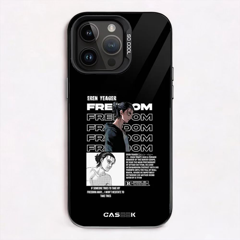 Eren Freedom iPhone Case