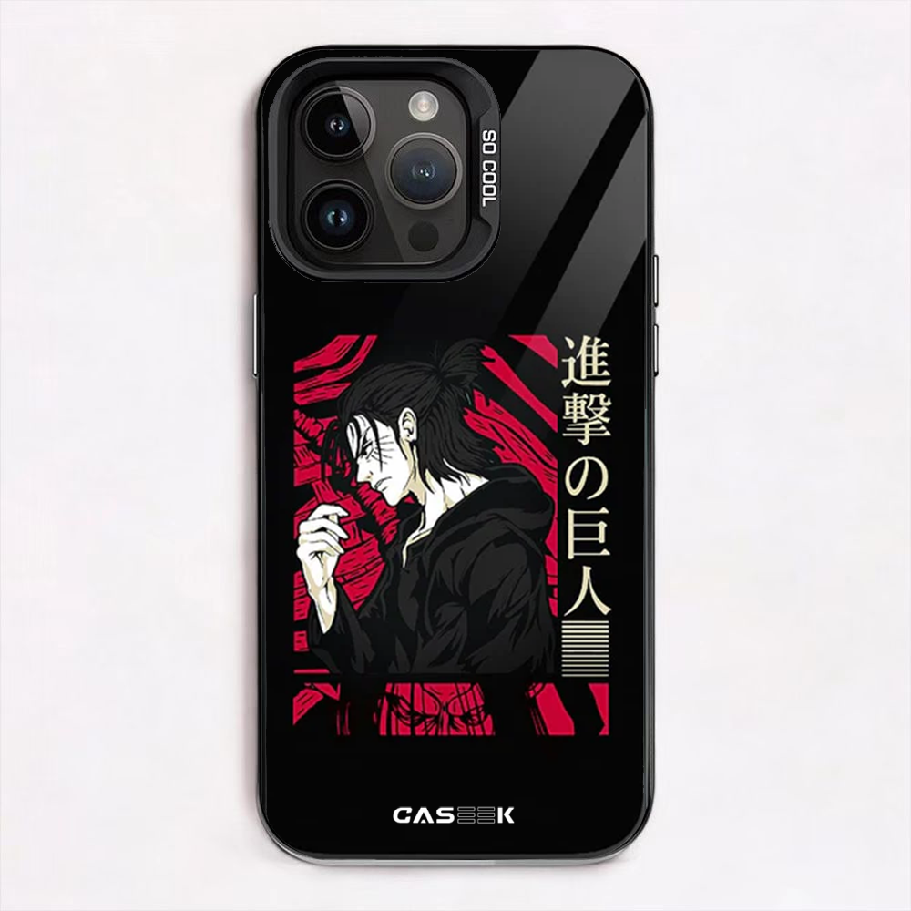 Eren Red & Black iPhone Case