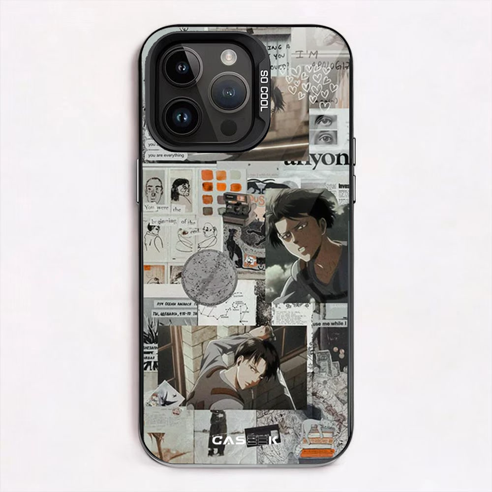 Eren White & Black iPhone Case
