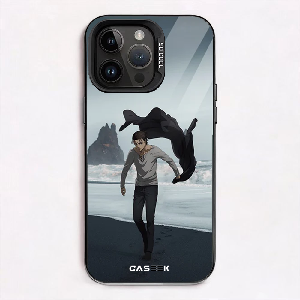 Eren Yeager Beach iPhone Case