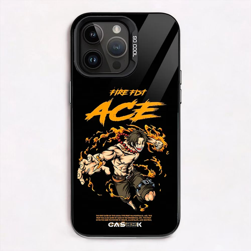 Fire Fist Ace Minimal iPhone Case