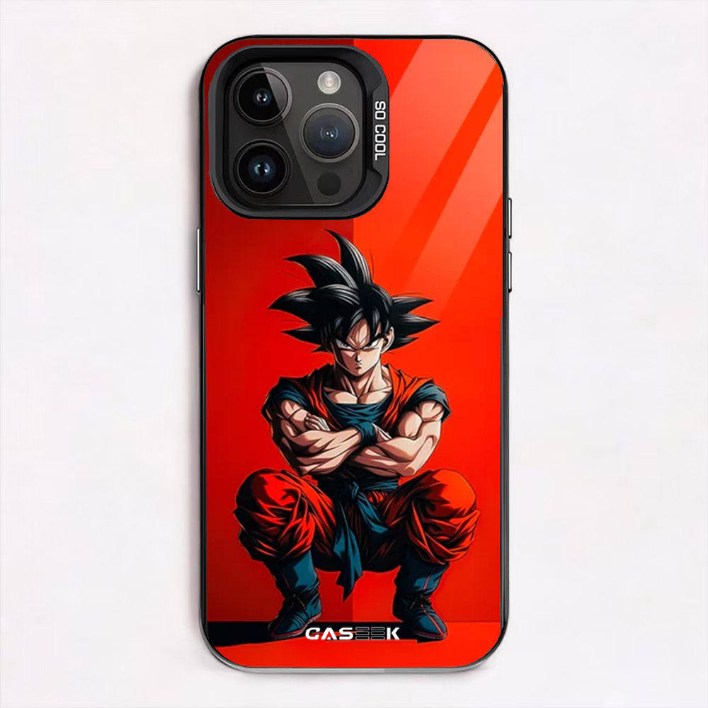 Goku Red iPhone Case
