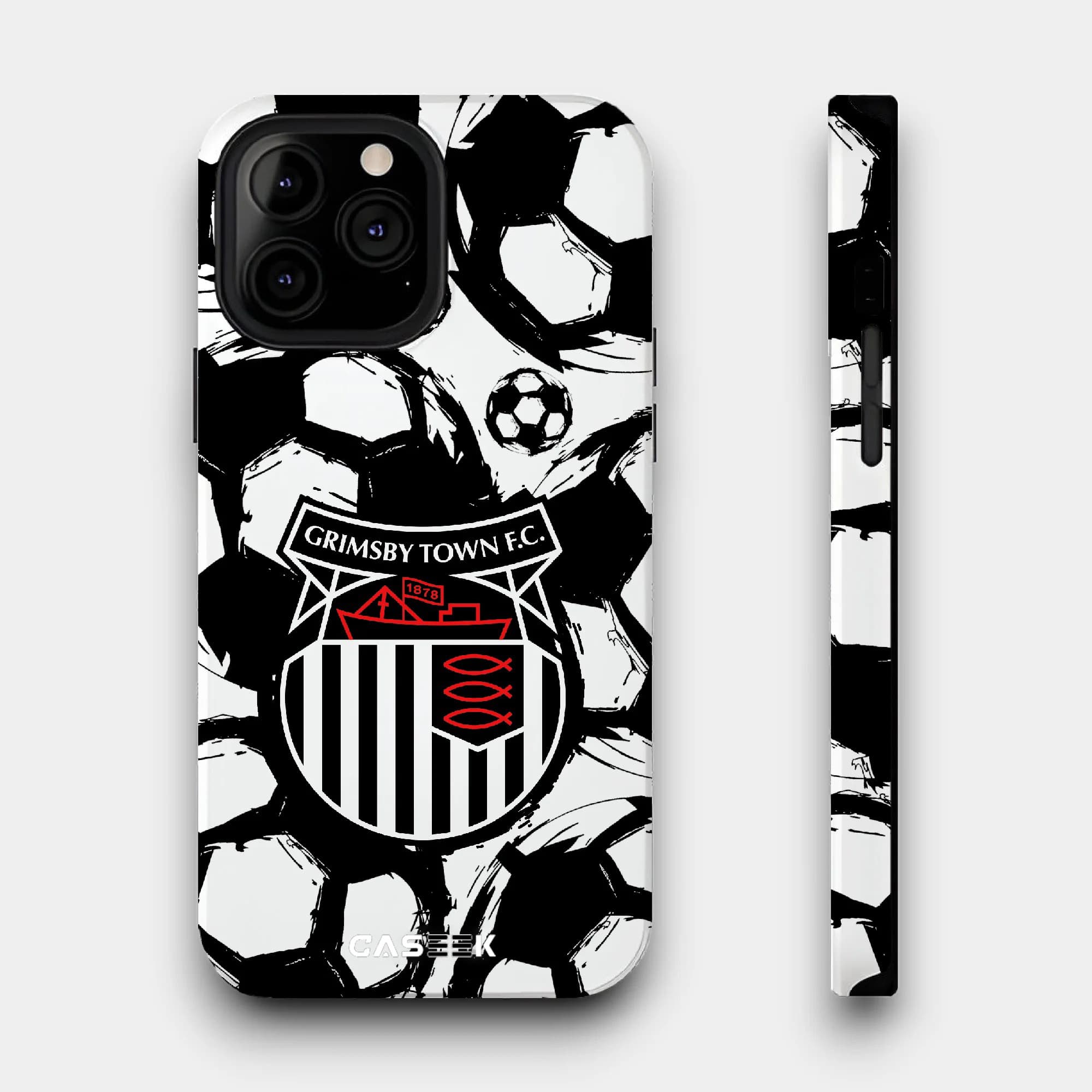 Grimsby Town Lux Impact iPhone Case