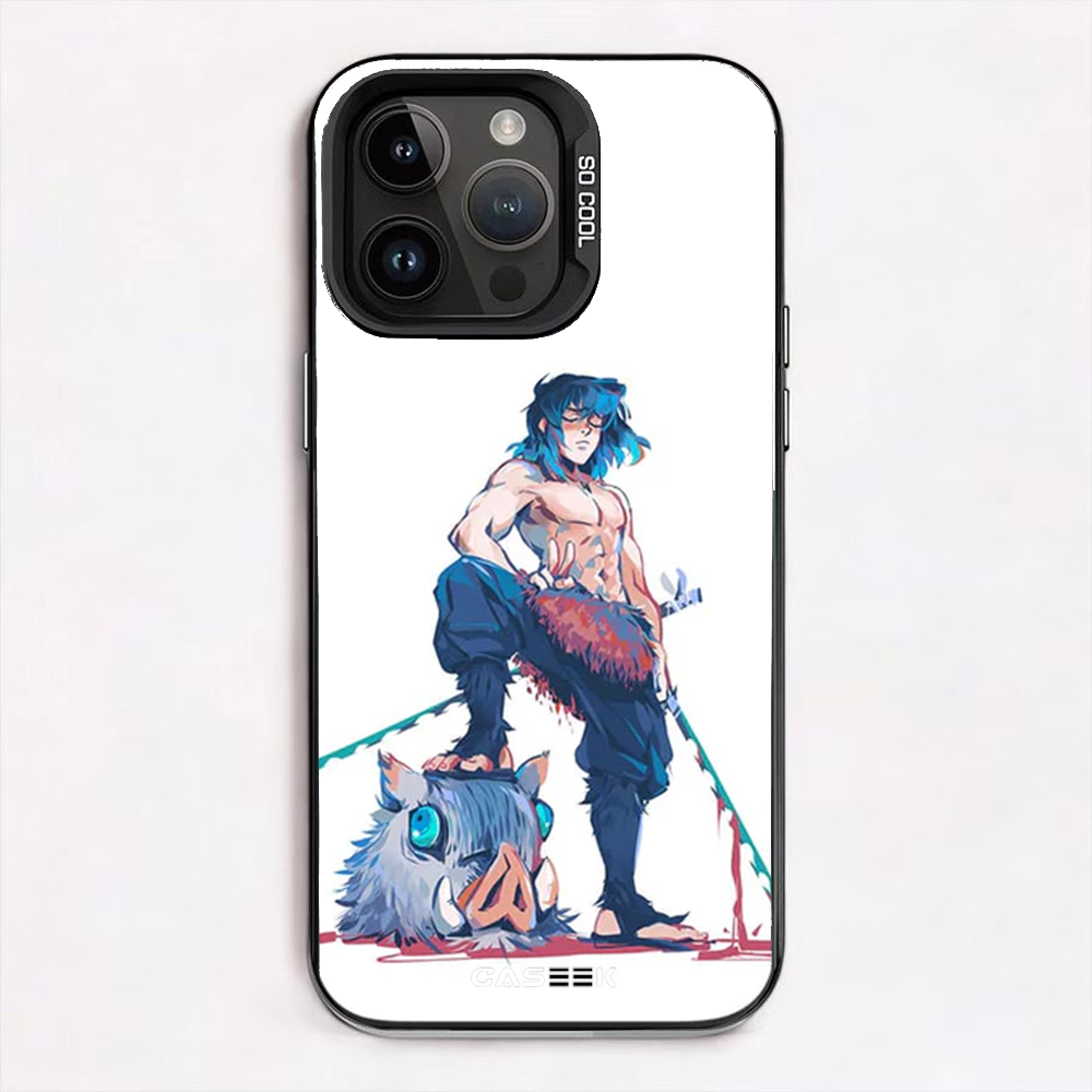 Inosuke Flexing iPhone Case