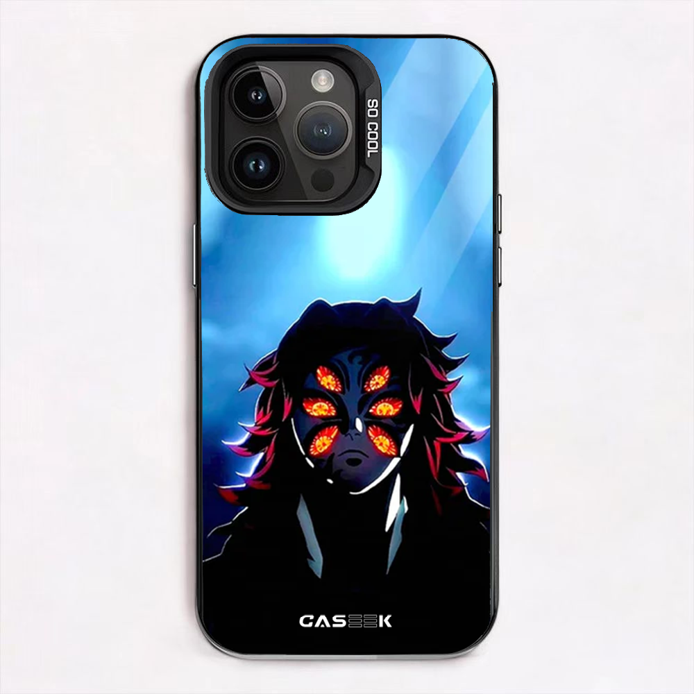 Kokushibo Orange Eyes iPhone Case