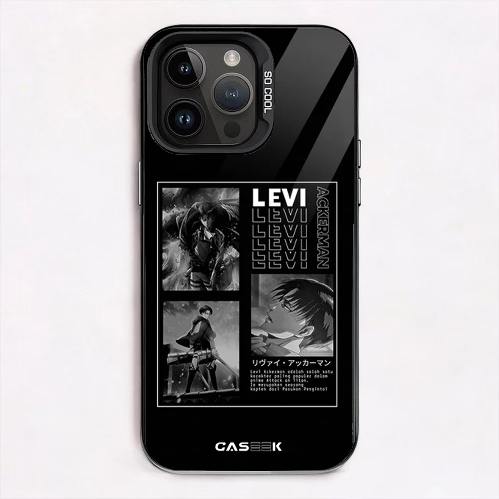 Levi Black & White iPhone Case