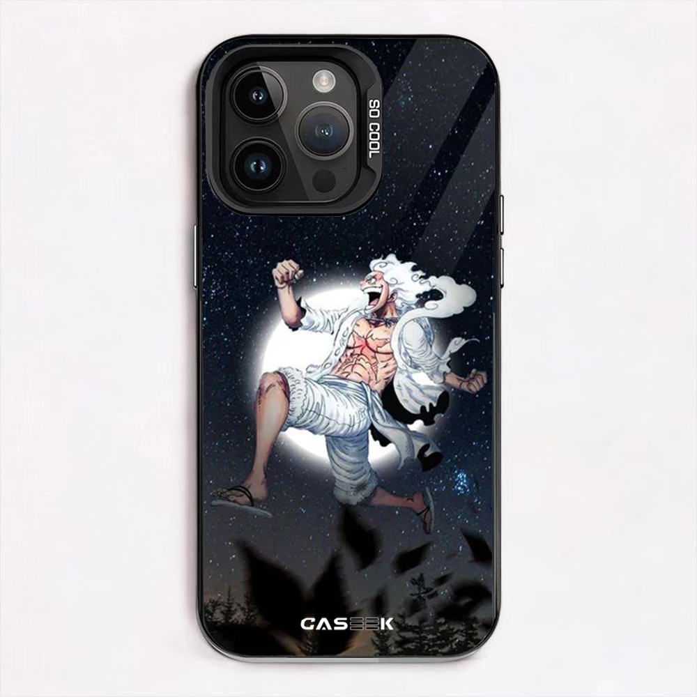 Luffy Moon iPhone Case