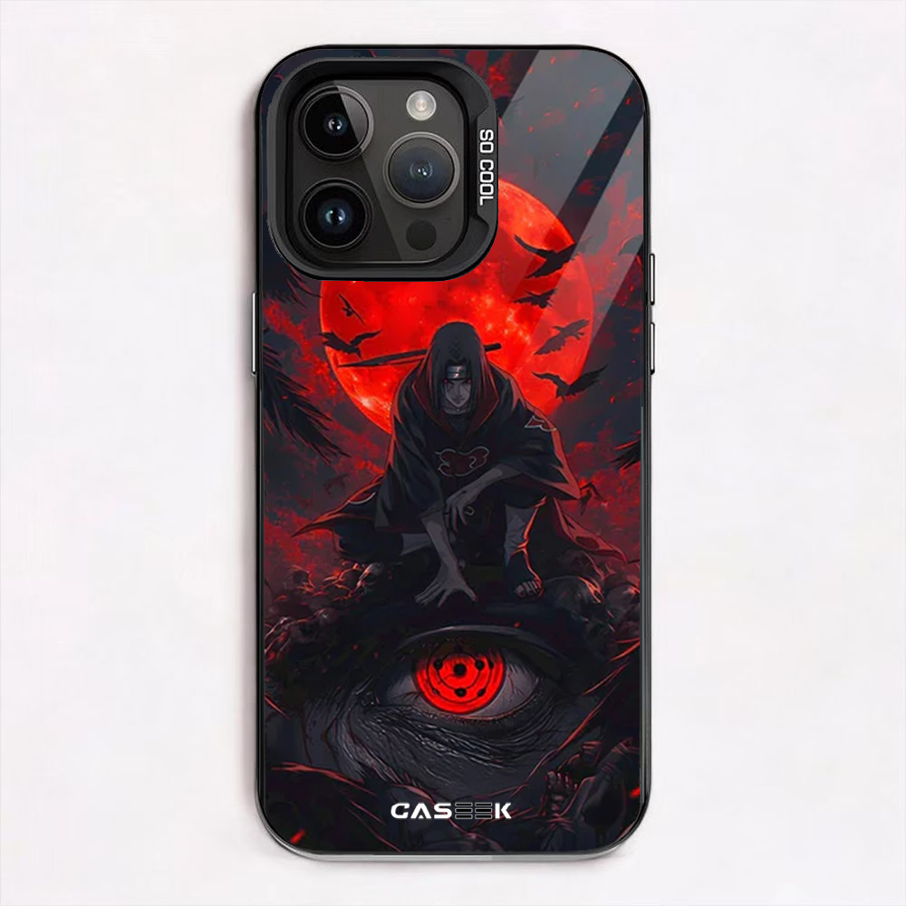 Madara Sharingan Rage iPhone Case