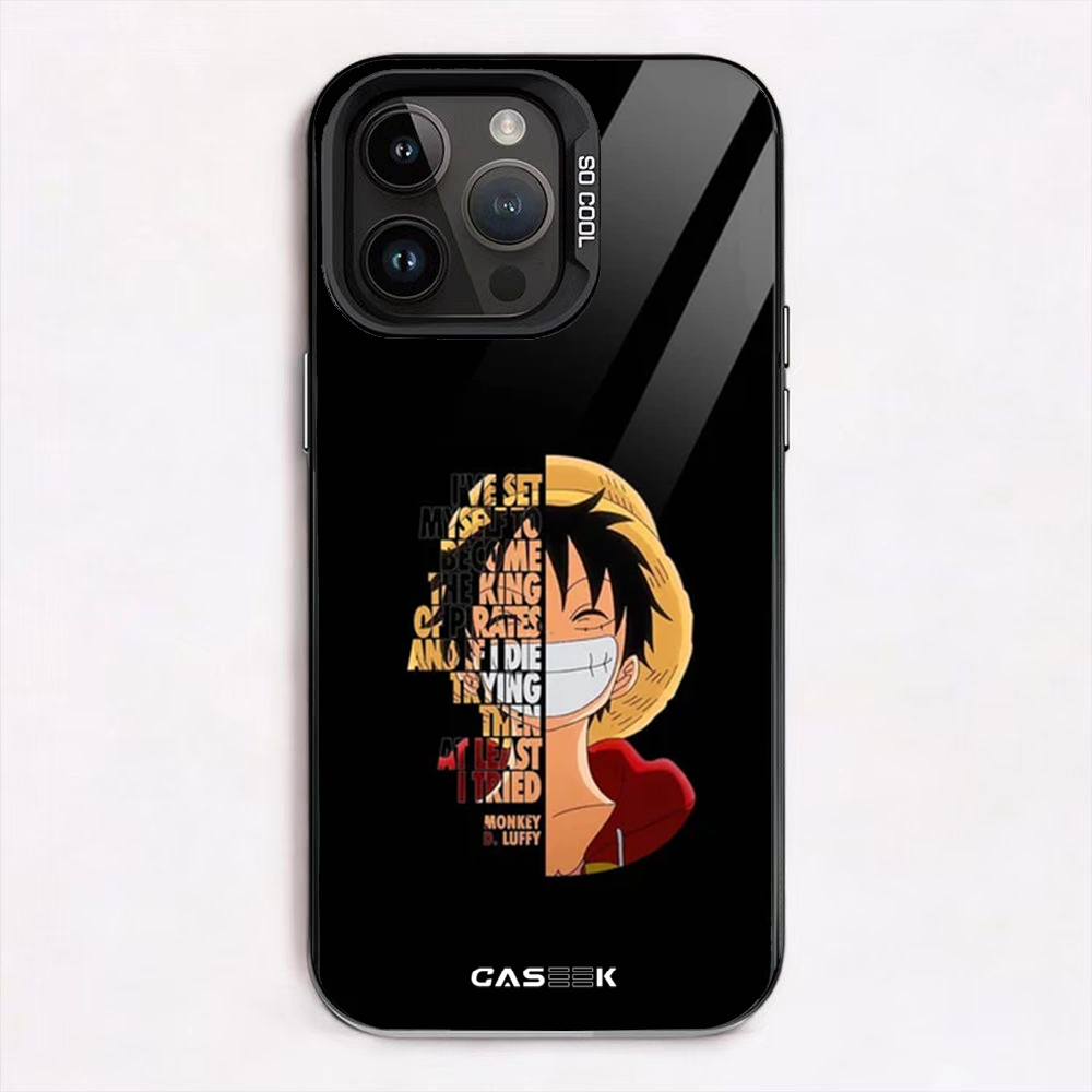 Monkey D Luffy Quote iPhone Case