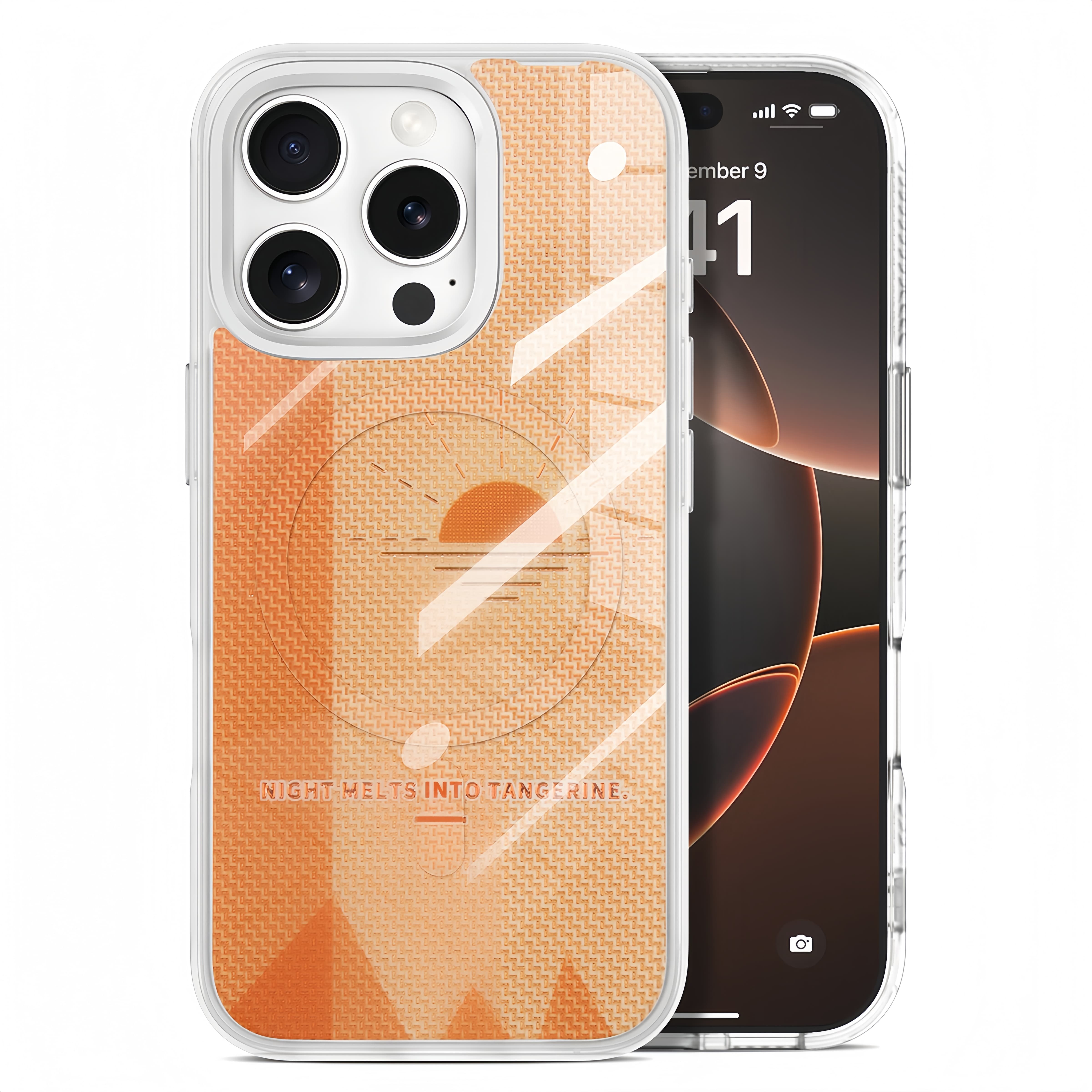 Orange Sunrise iPhone Case