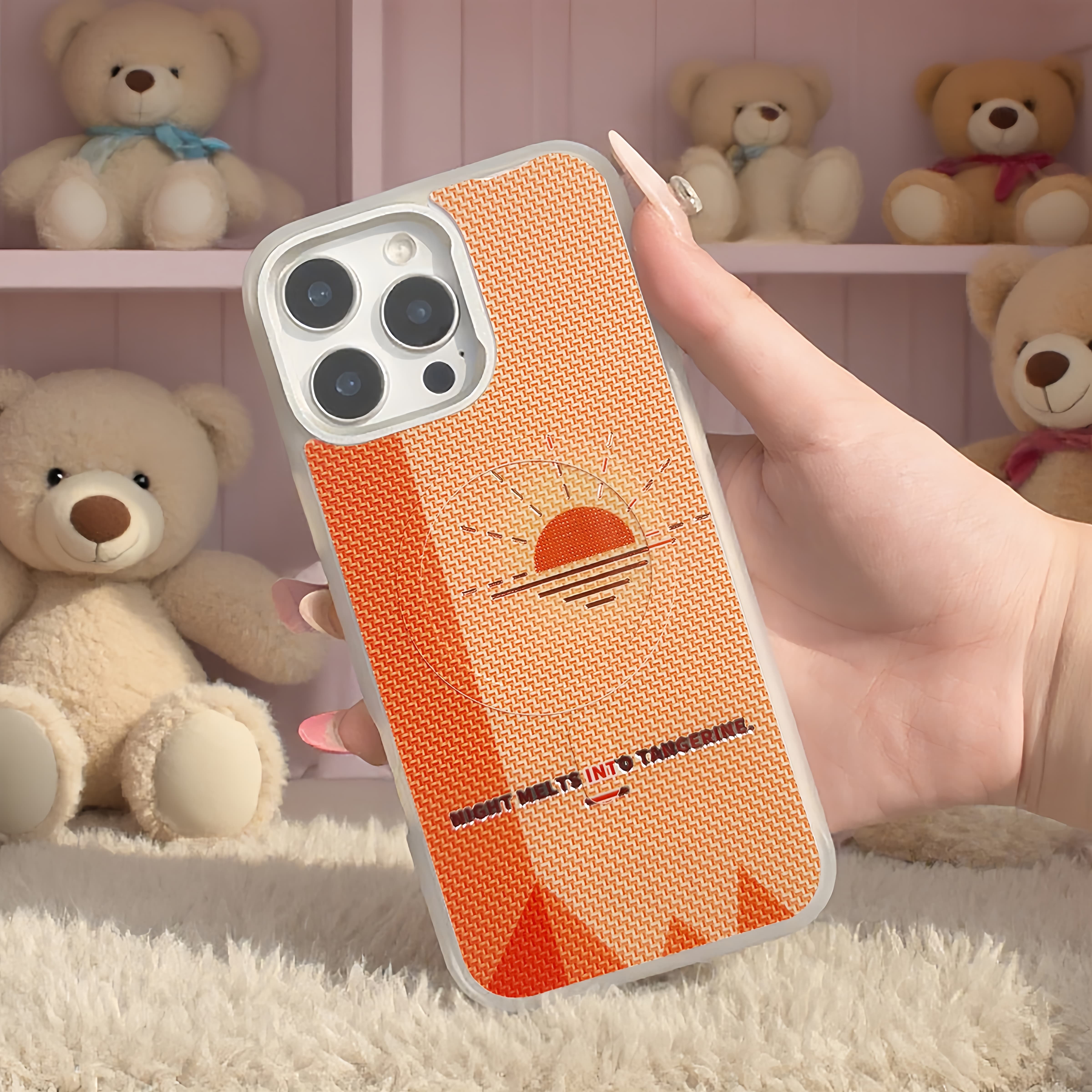 Orange Sunrise iPhone Case