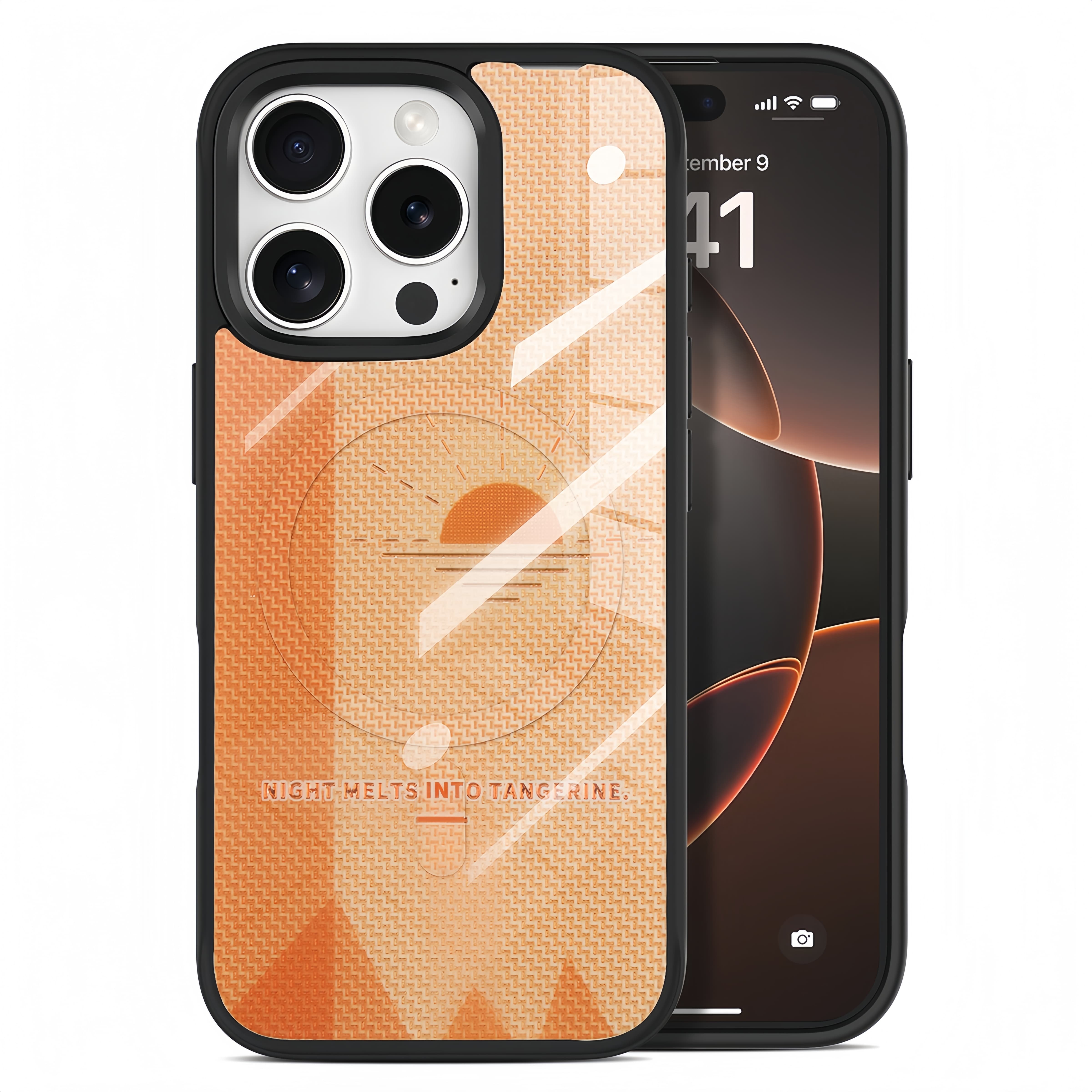 Orange Sunrise iPhone Case
