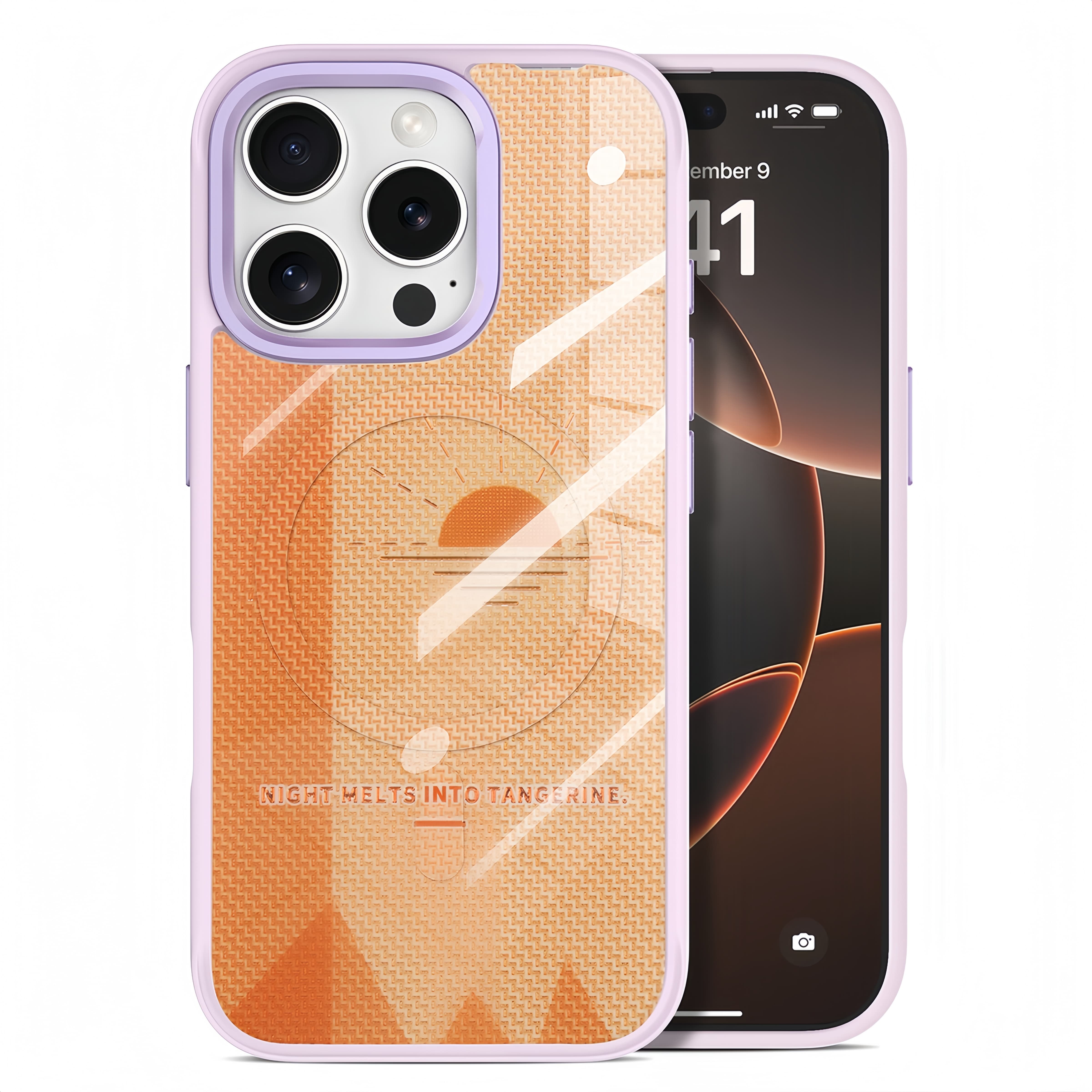 Orange Sunrise iPhone Case