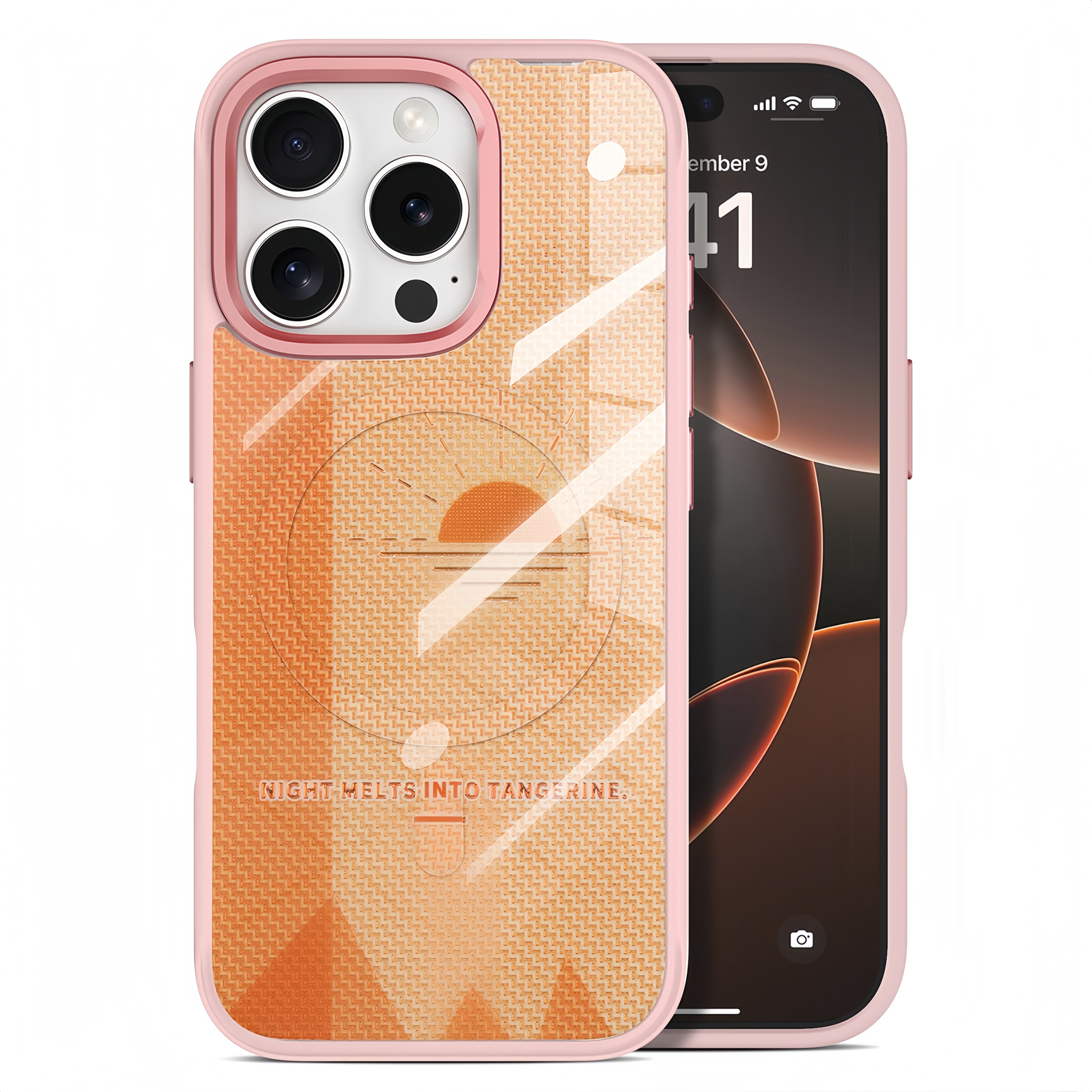 Orange Sunrise iPhone Case