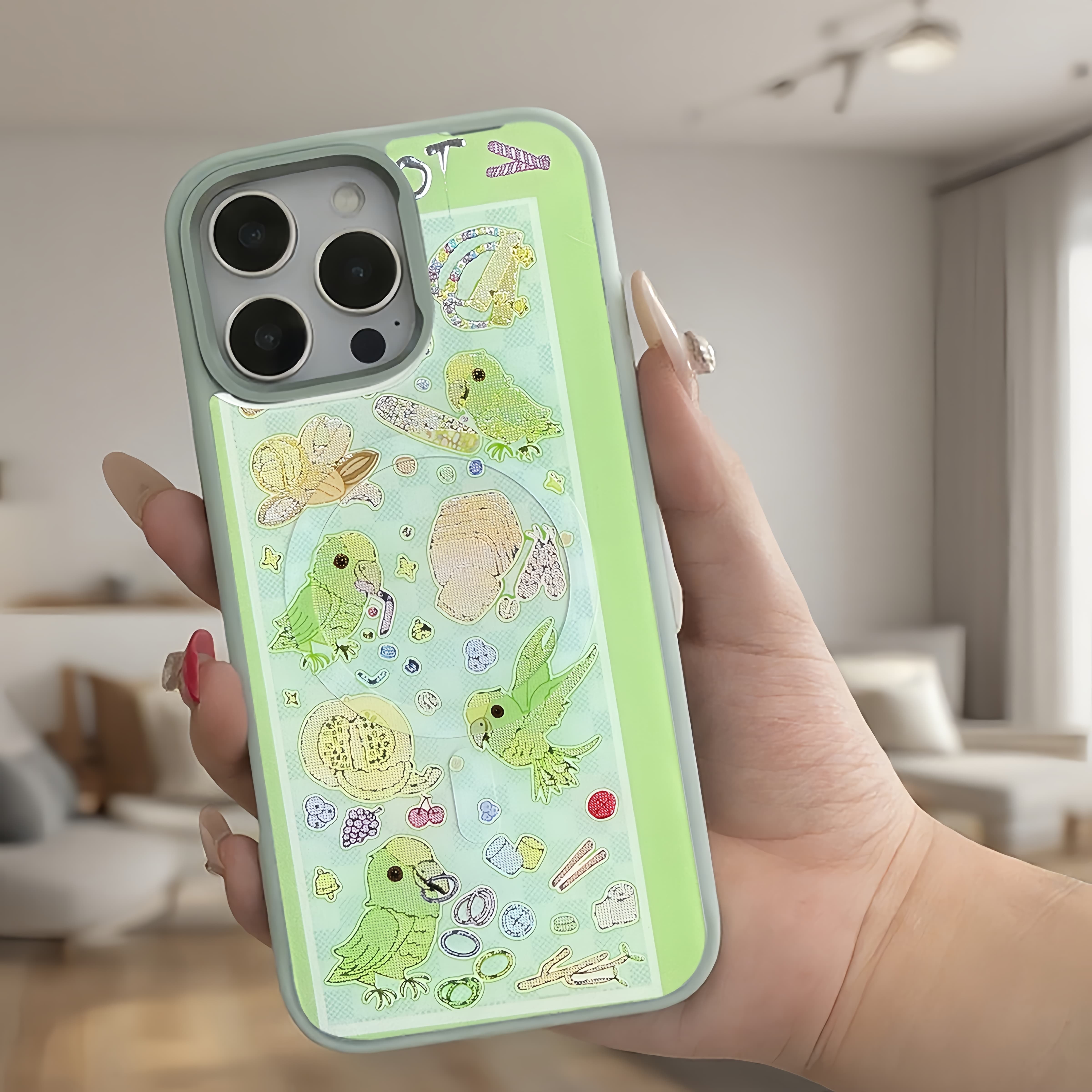 Parrot Green iPhone Case