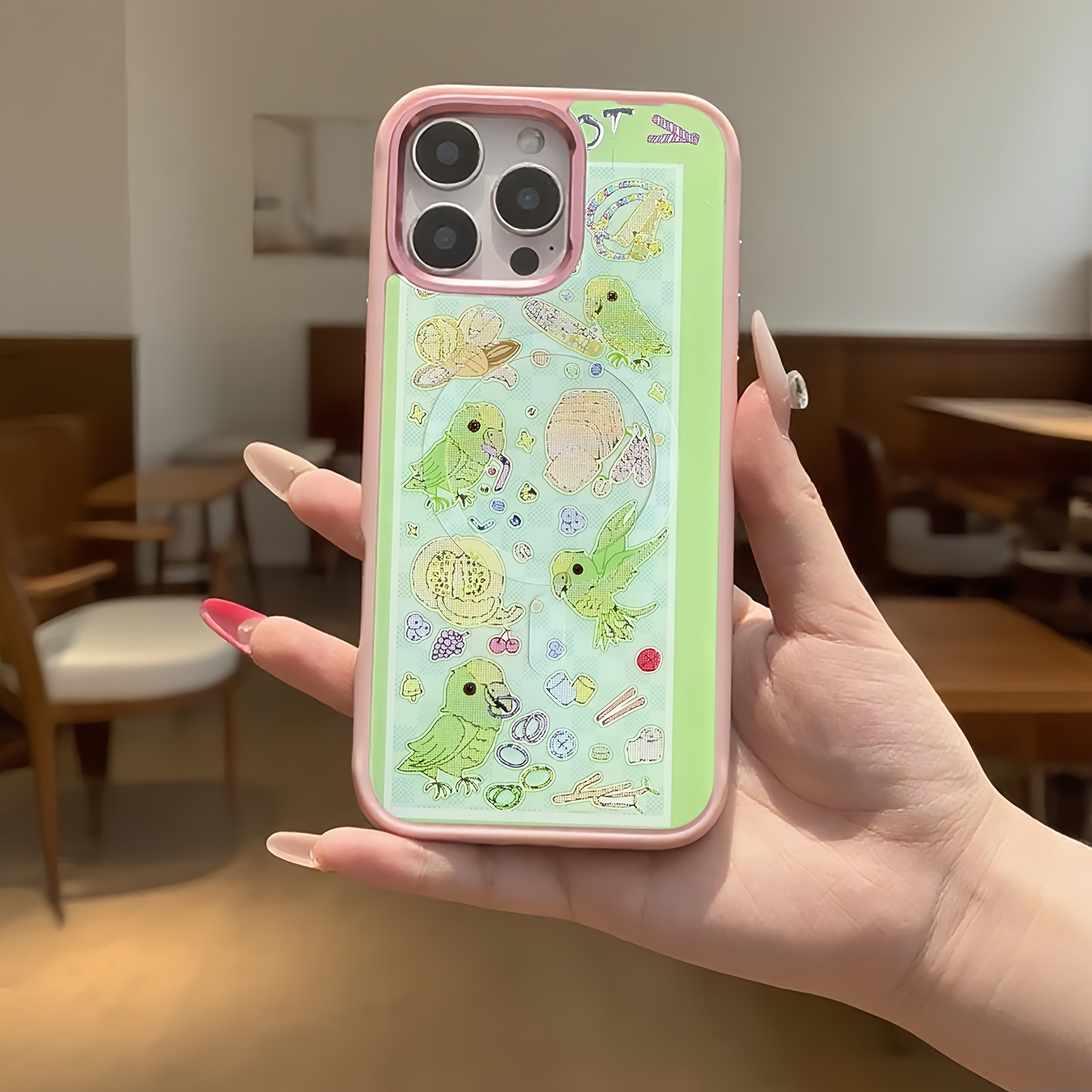Parrot Green iPhone Case