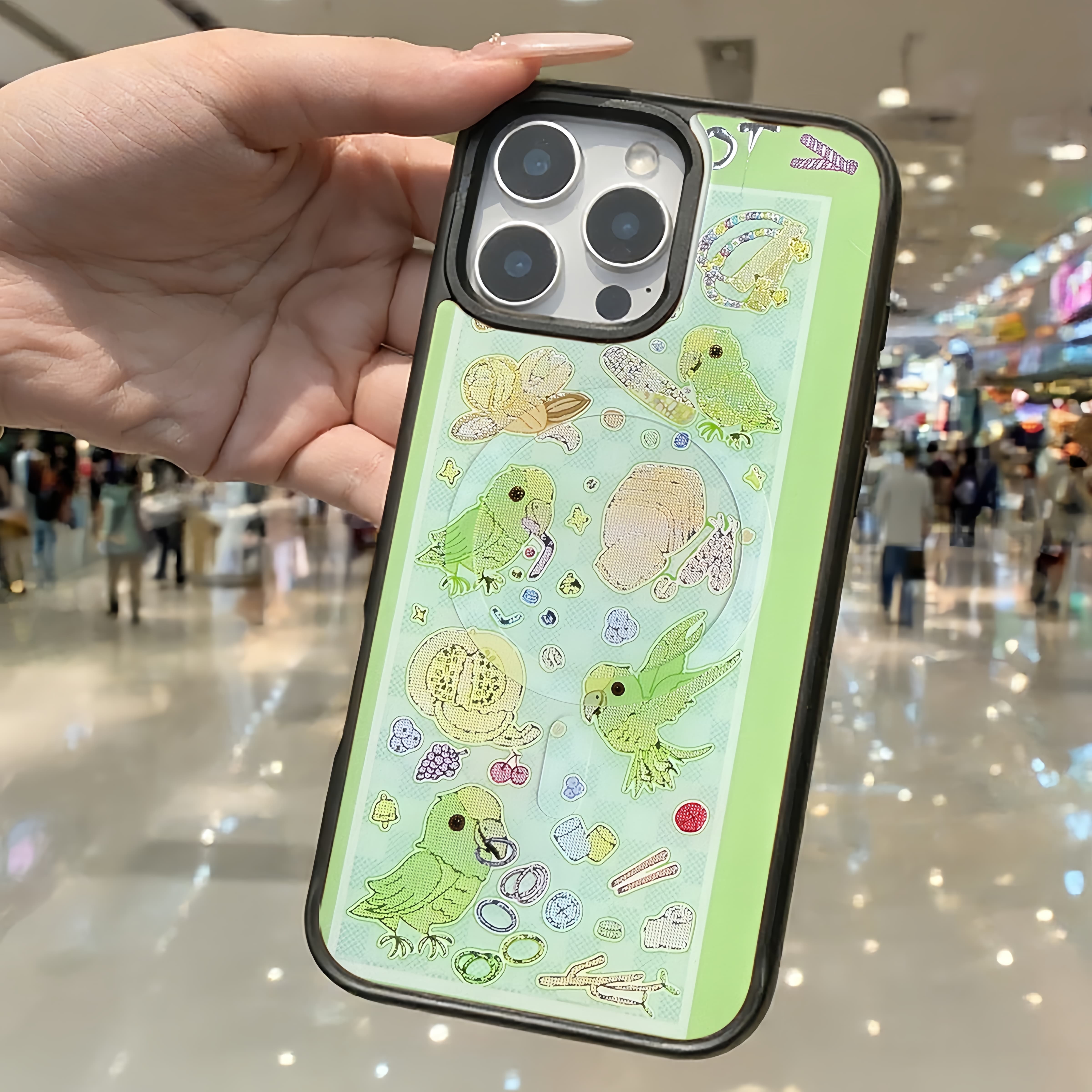 Parrot Green iPhone Case