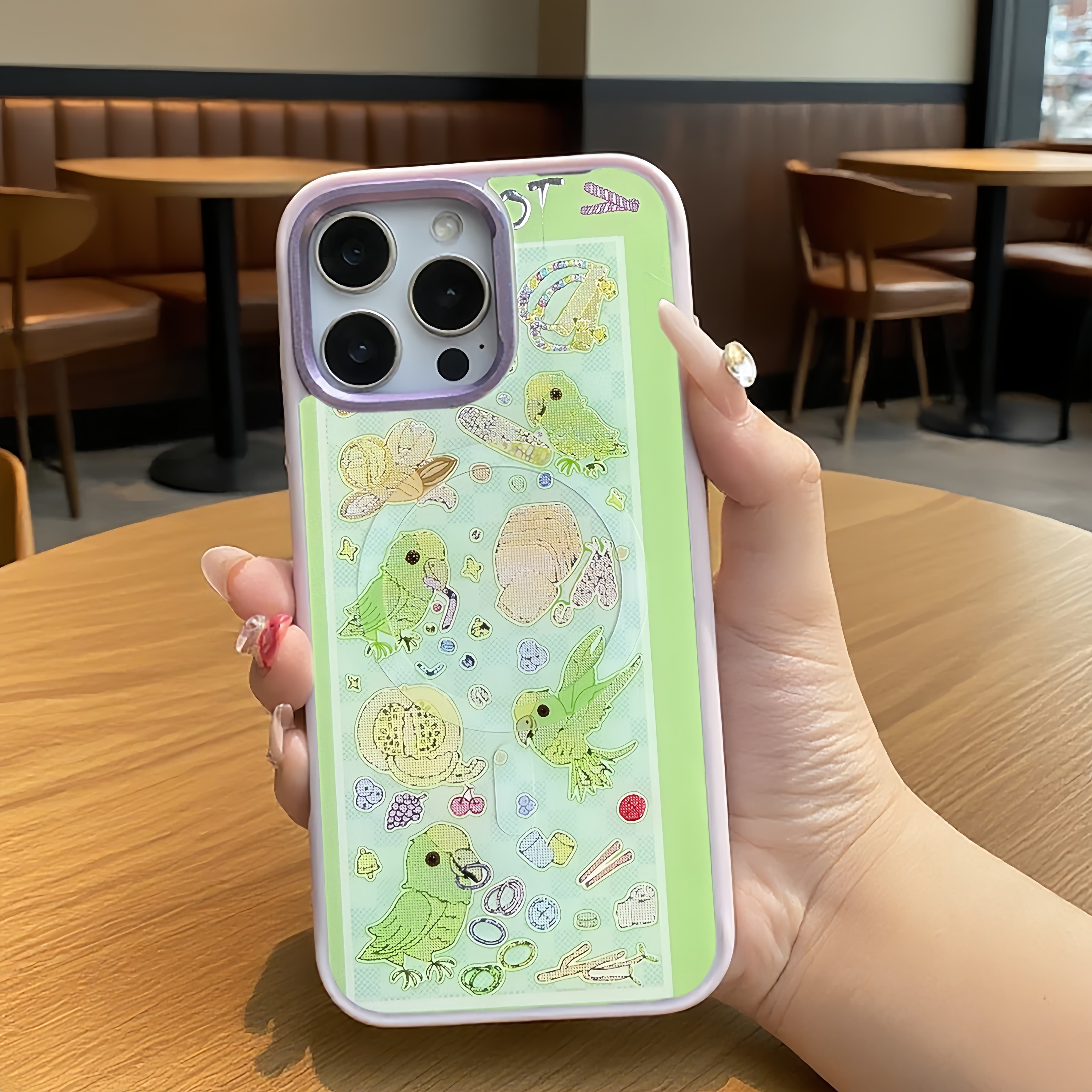 Parrot Green iPhone Case