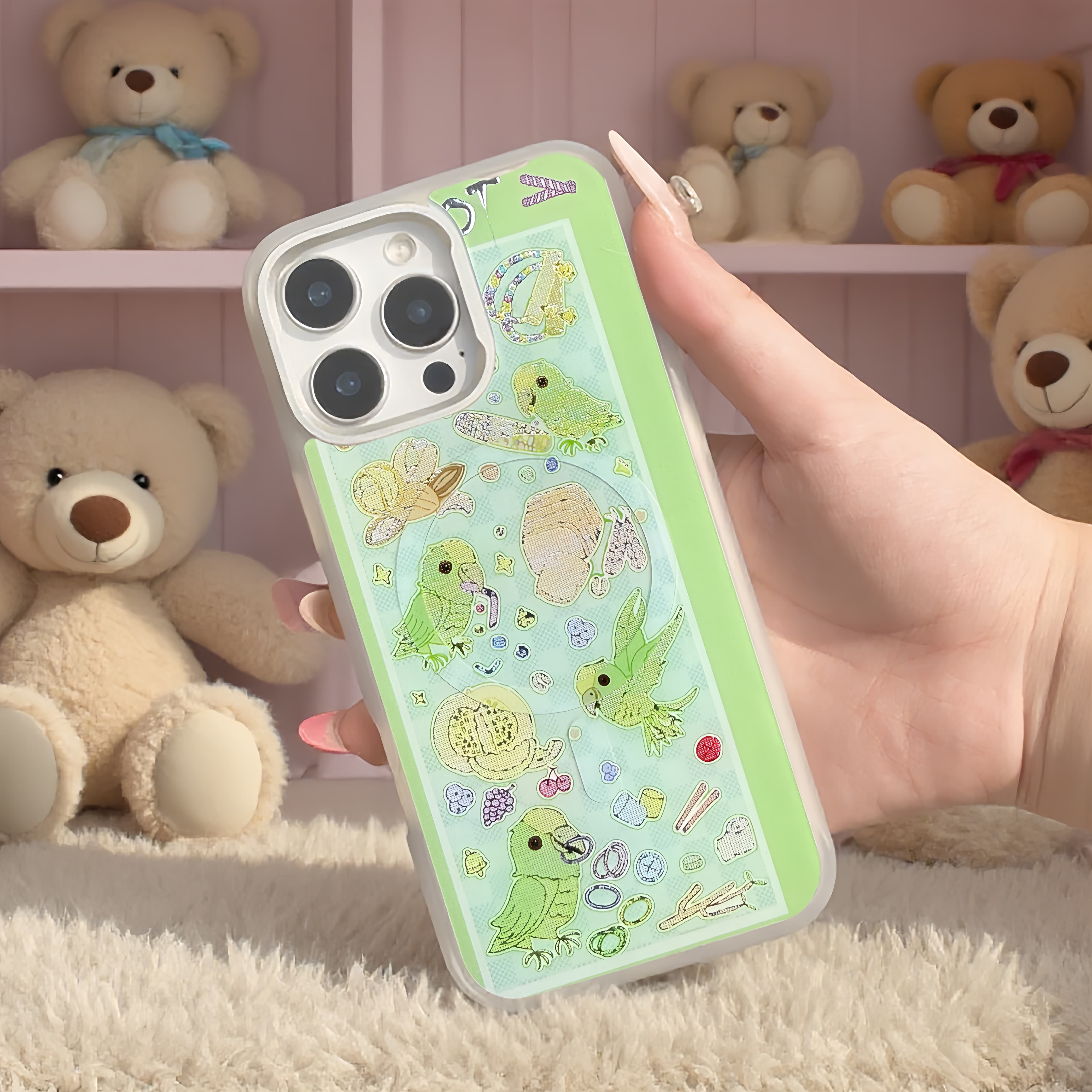 Parrot Green iPhone Case