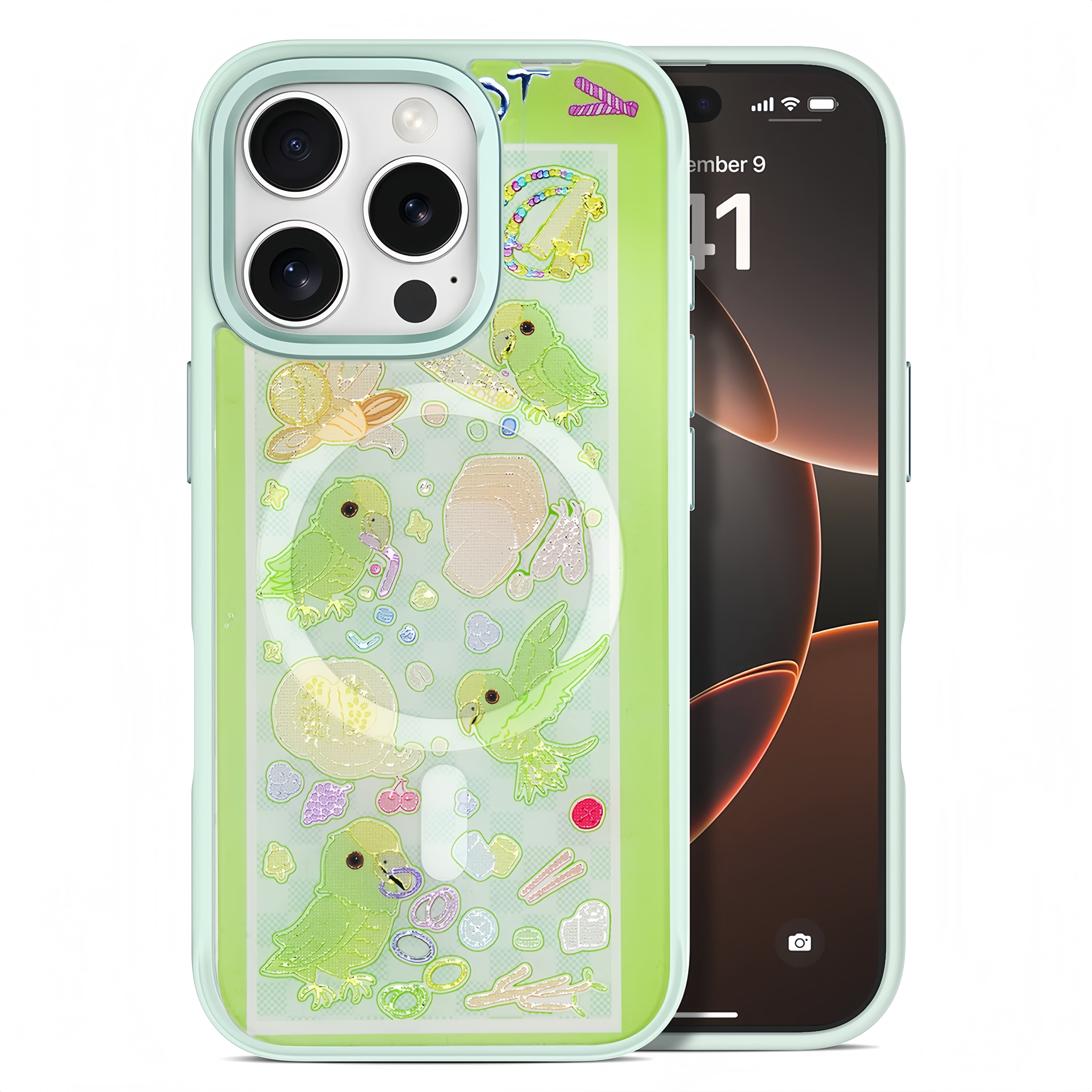 Parrot Green iPhone Case