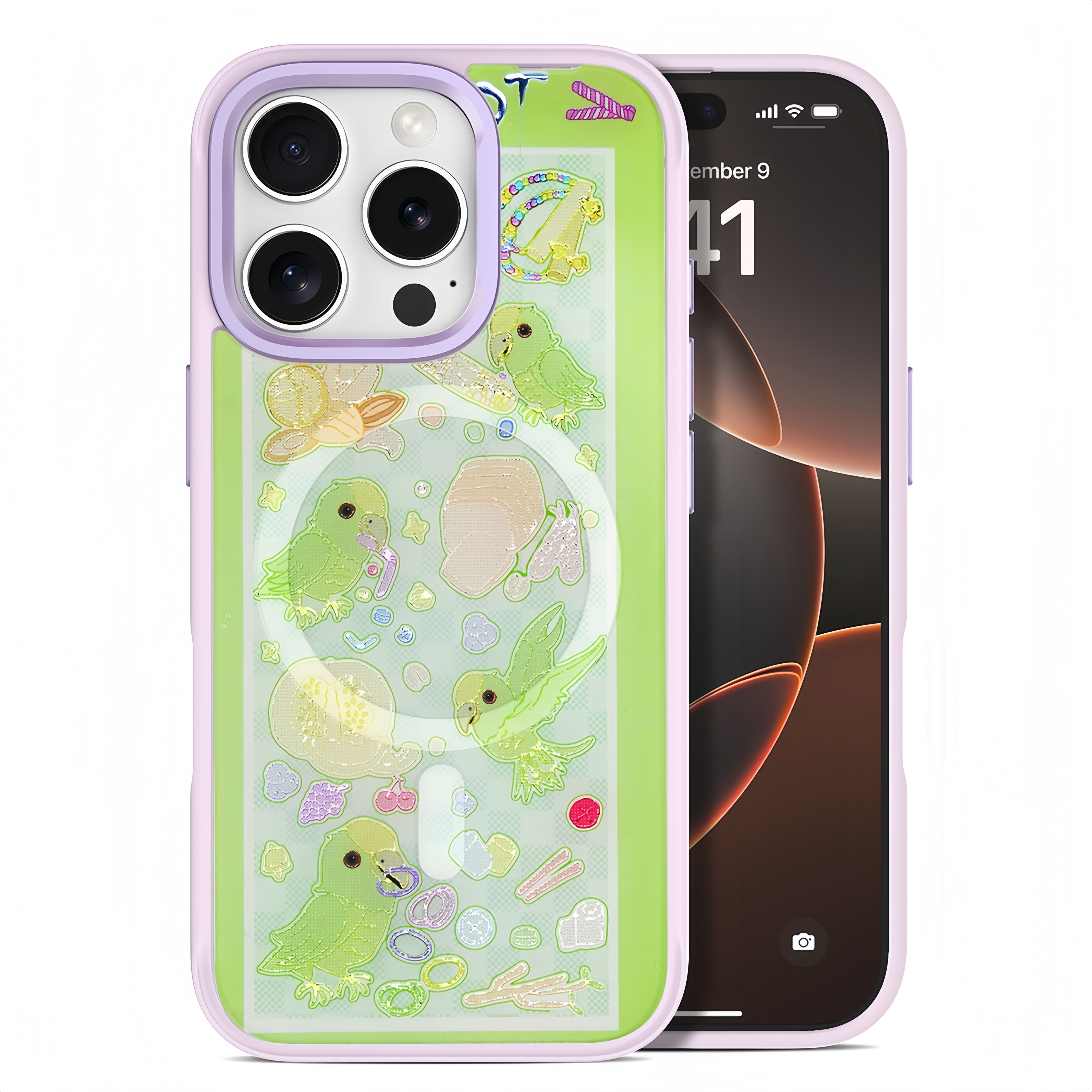 Parrot Green iPhone Case