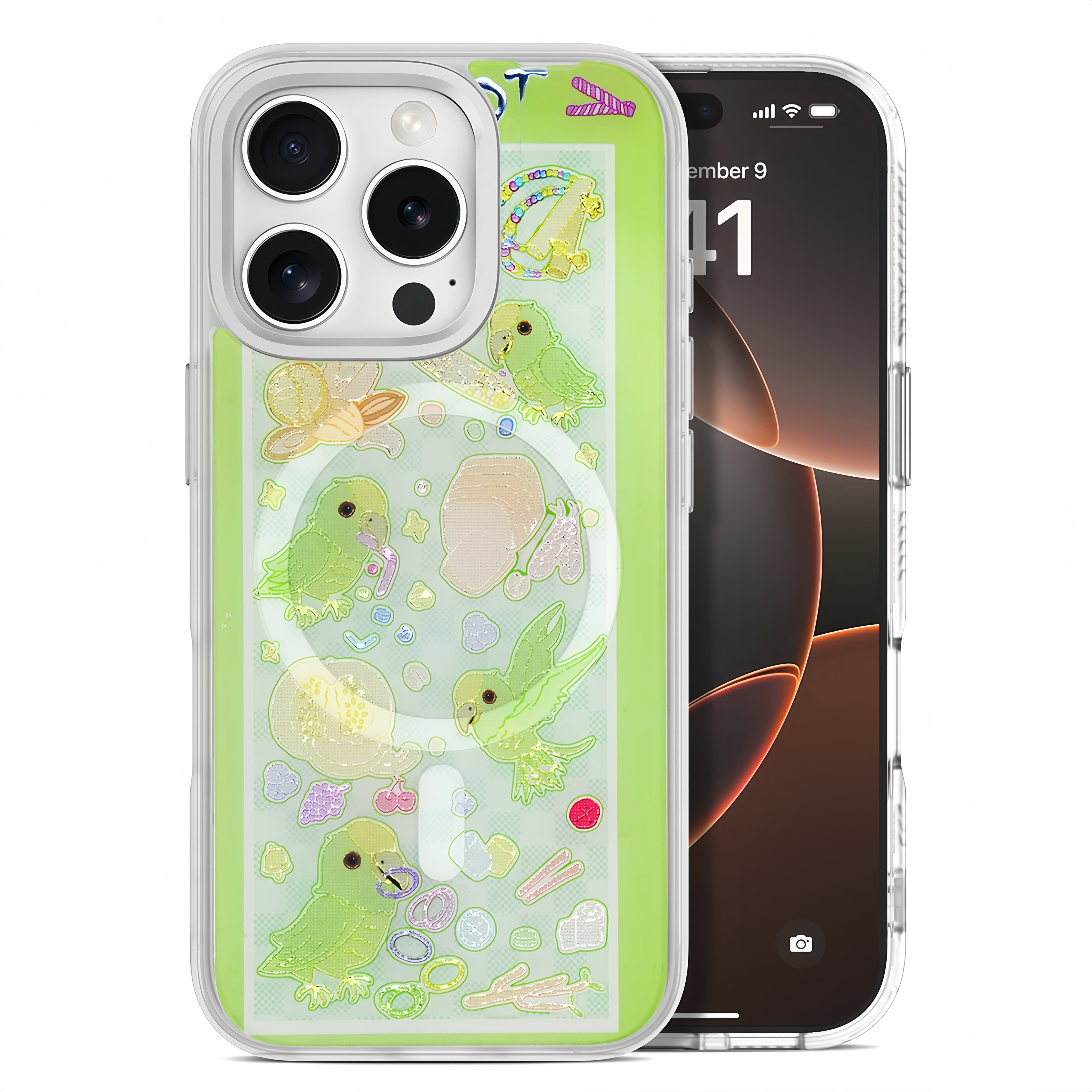 Parrot Green iPhone Case