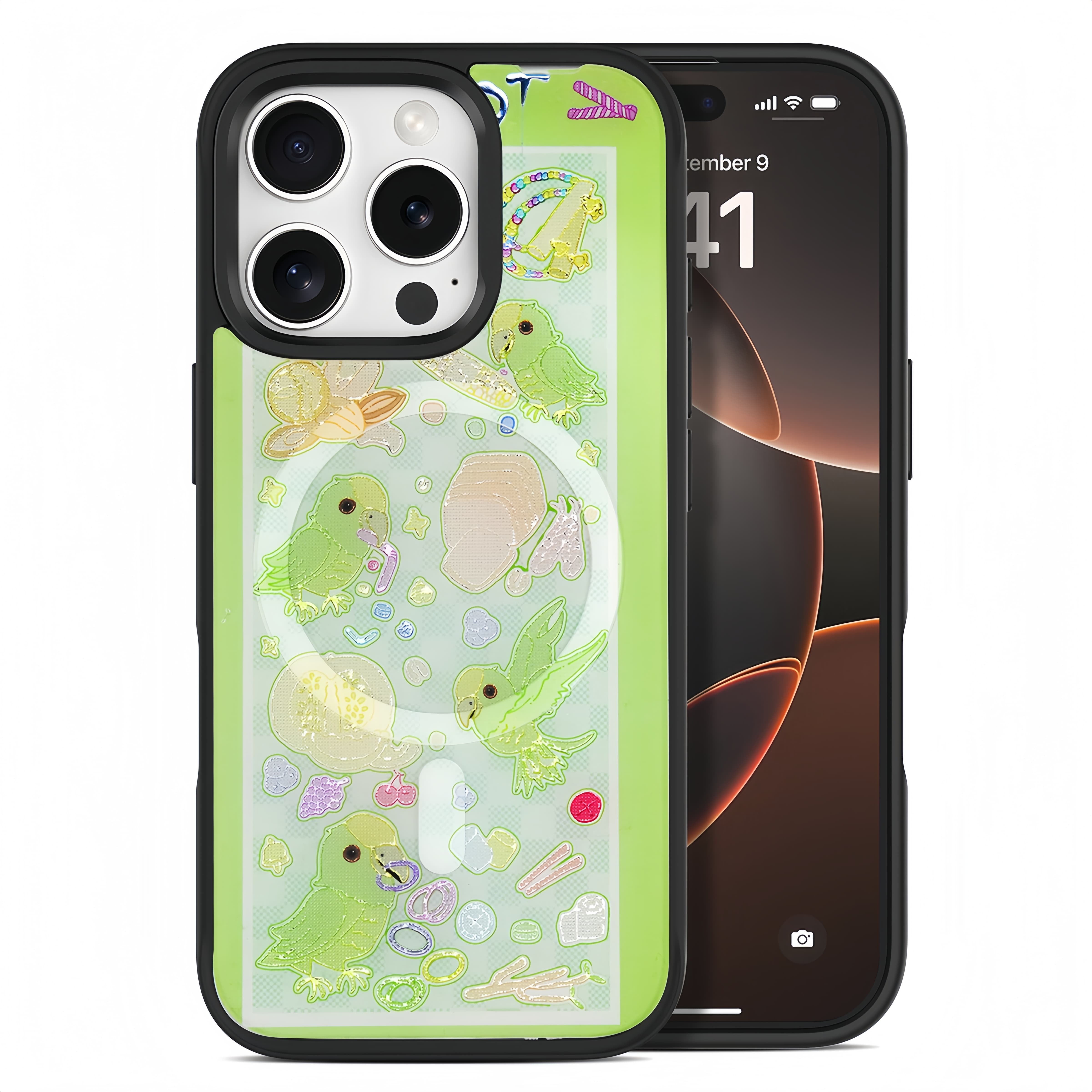 Parrot Green iPhone Case