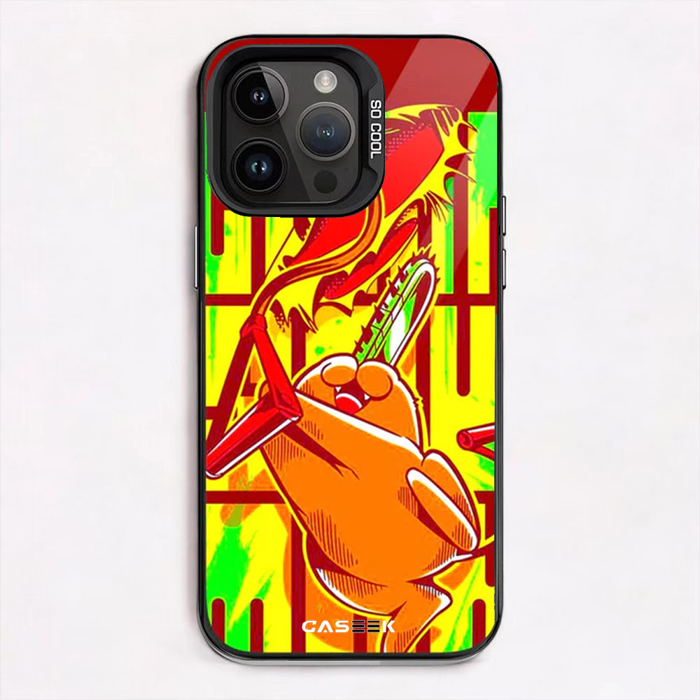 Pochita Window Frame iPhone Case