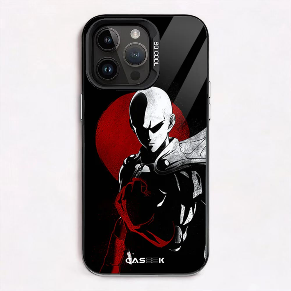 Saitama Red & Black iPhone Case