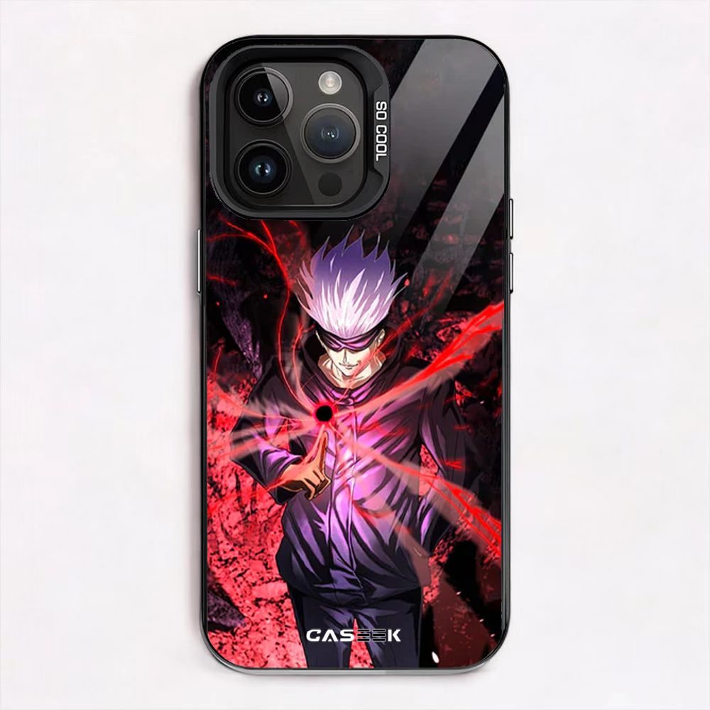 Satoru Cursed iPhone Case
