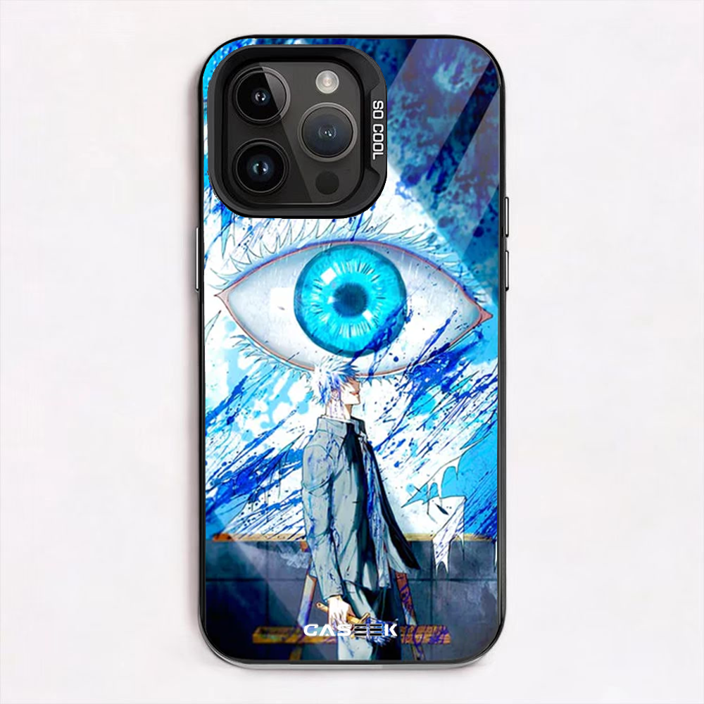 Satoru Gojo Blue Eye iPhone Case