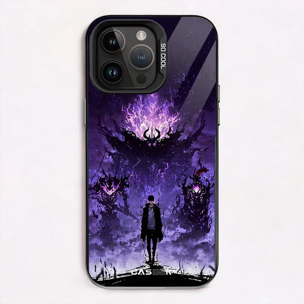 Solo Leveling Hunter iPhone Case