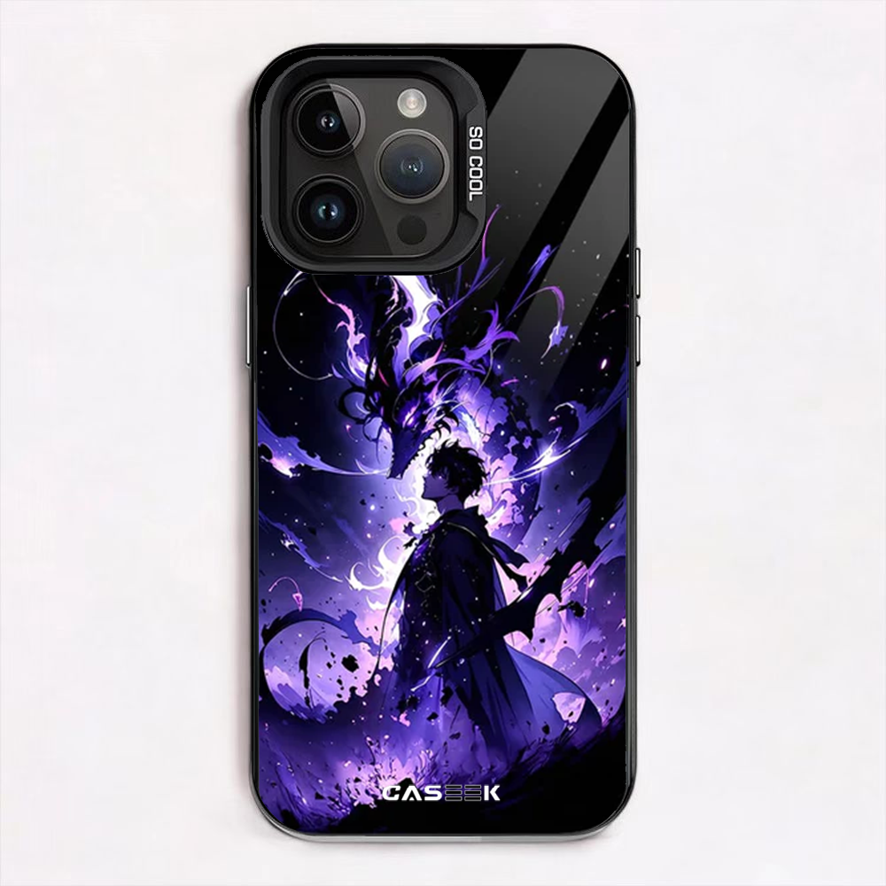 Sung Jinwoo Darkness iPhone Case