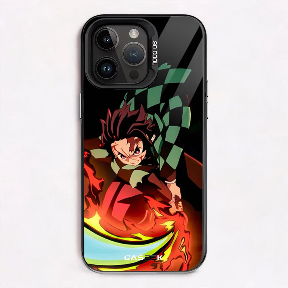 Tanjiro Action iPhone Case