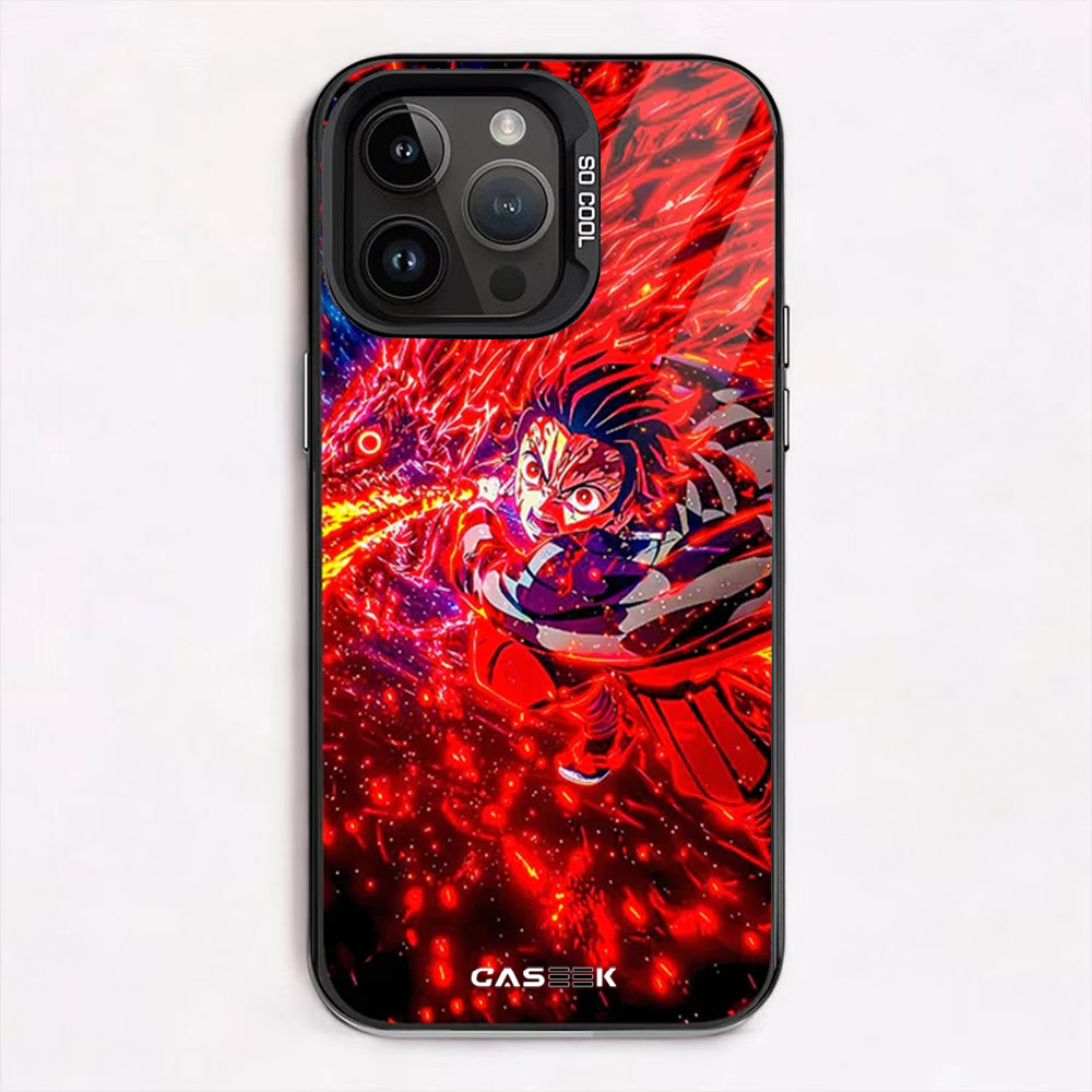 Tanjiro Burning Spirit iPhone Case