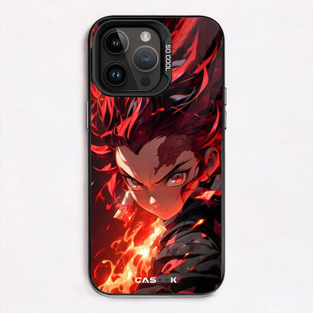 Tanjiro Kamado Graphic iPhone Case