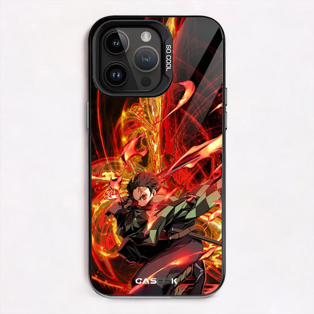 Tanjiro Sun Breathing iPhone Case