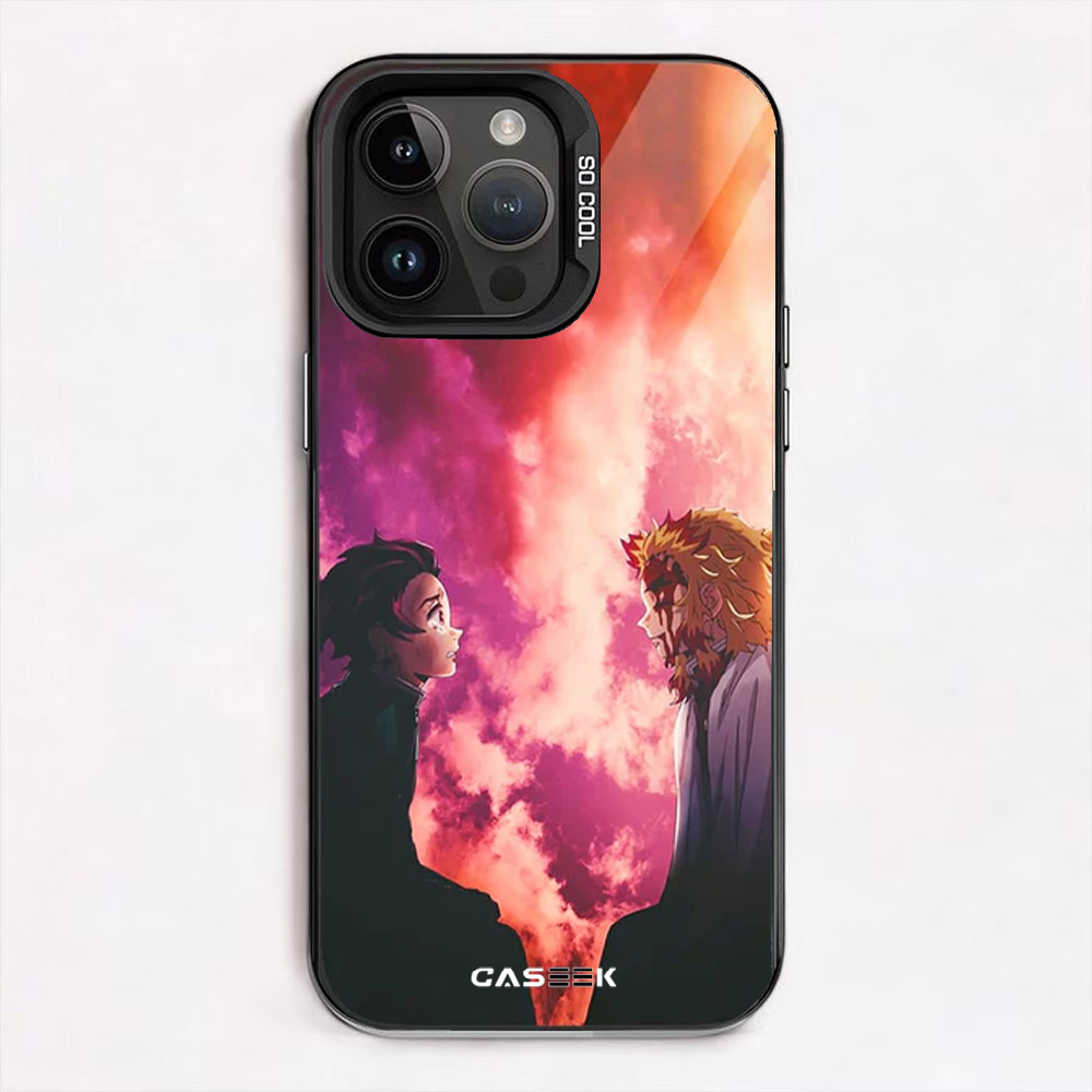 Tanjiro X Rengoku iPhone Case