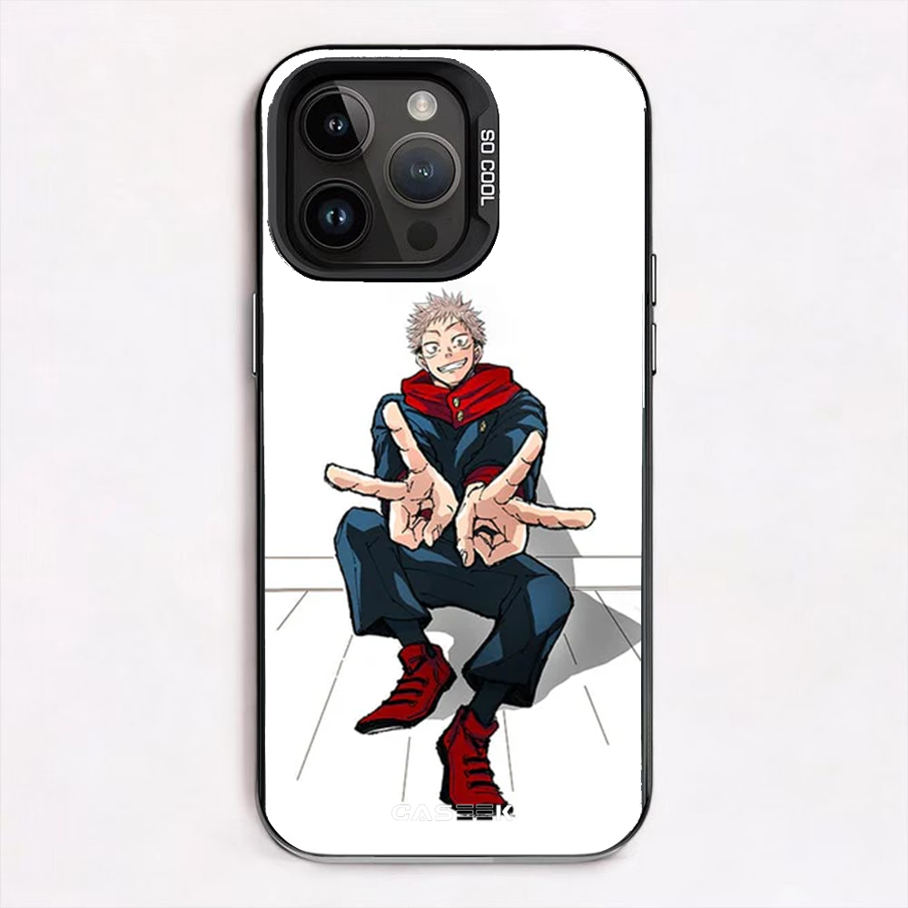 Yuji Itadori White iPhone Case