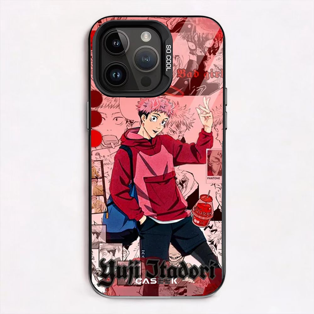 Yuji Red Theme iPhone Case
