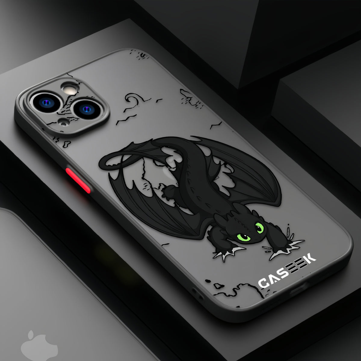 Toothless Matte Lux iPhone Case